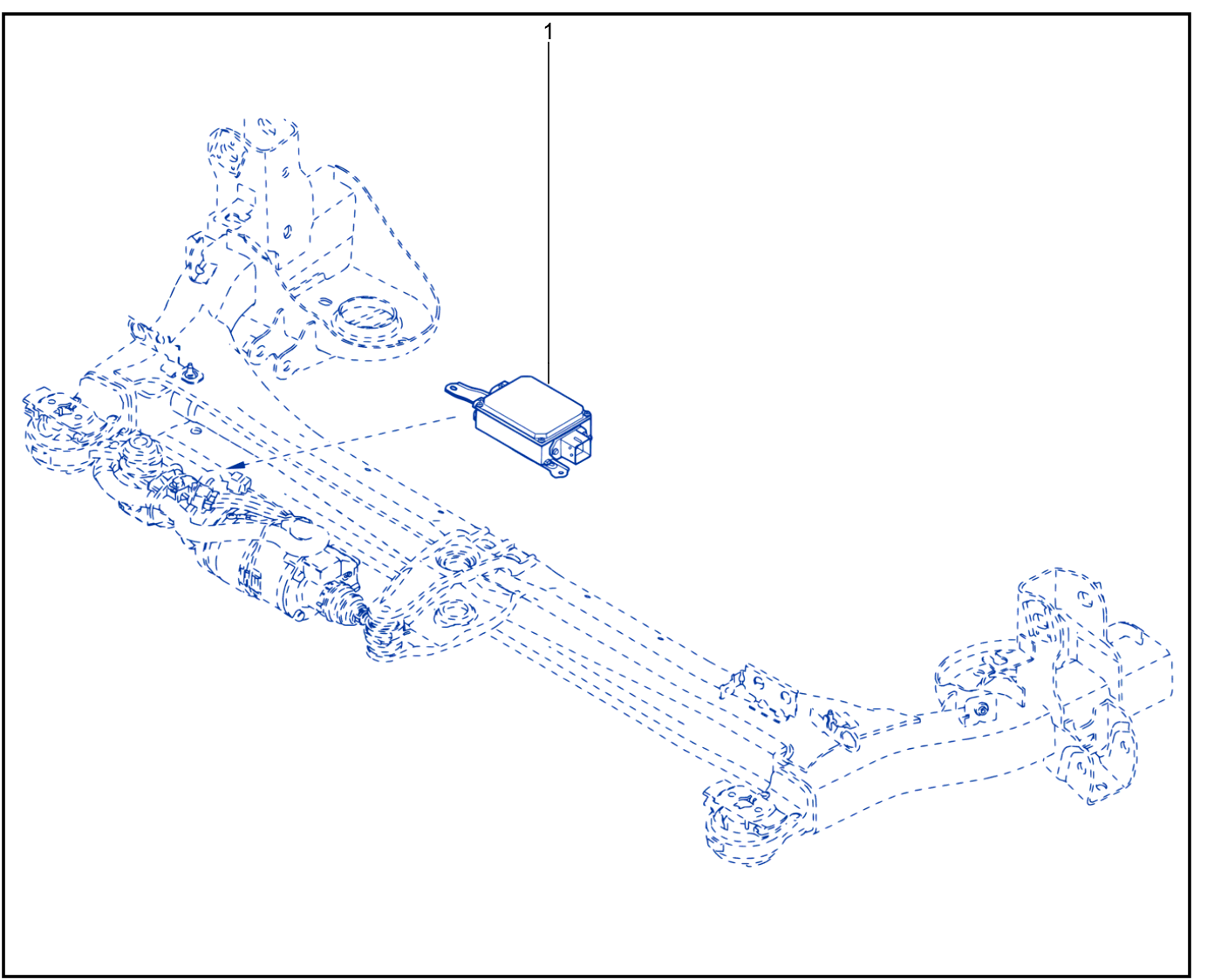 Rear Axle Component - 01019836