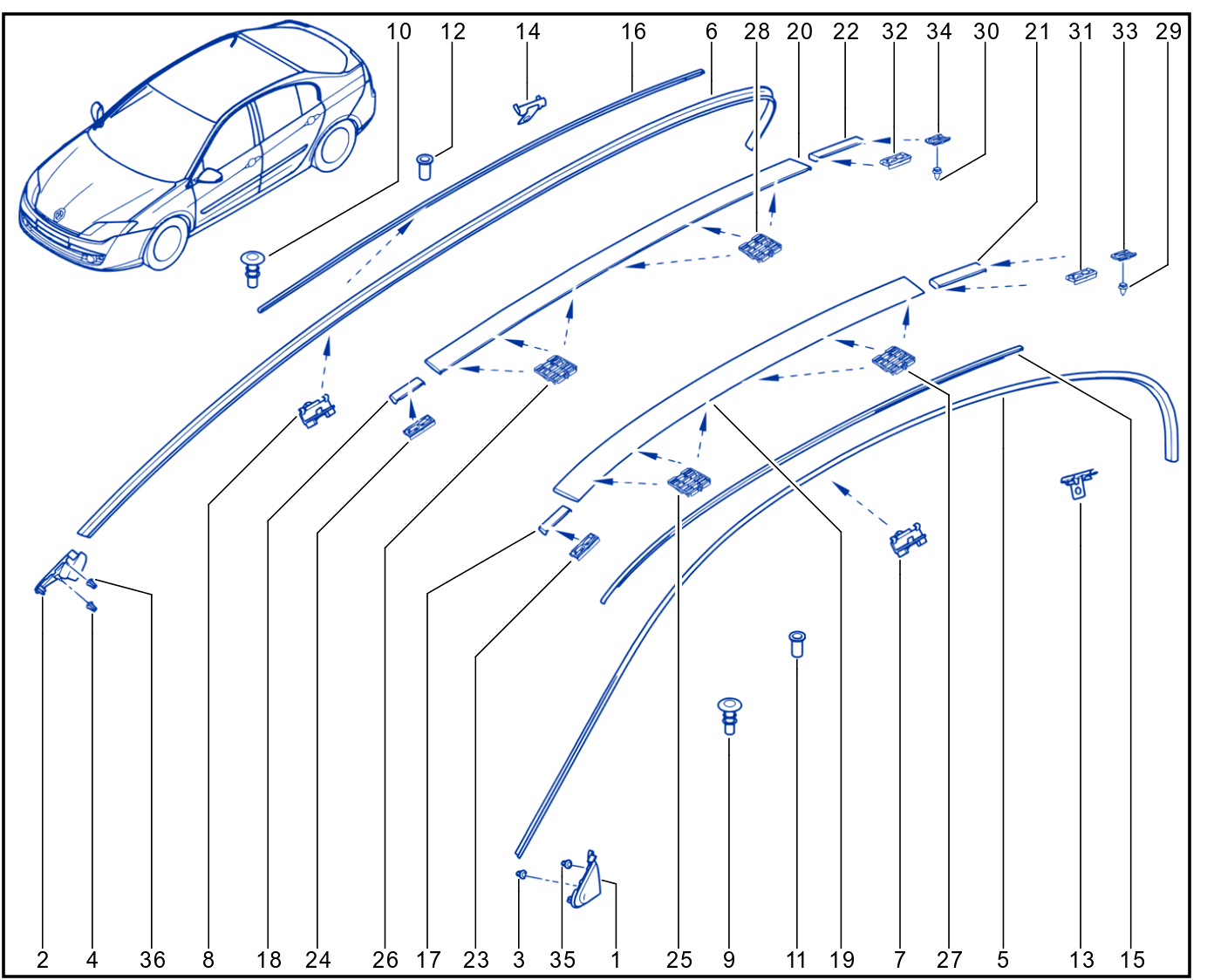Protection Strip - Trim - 01019928