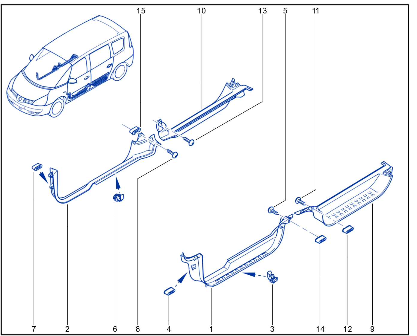 Body Side Trim - 01019952