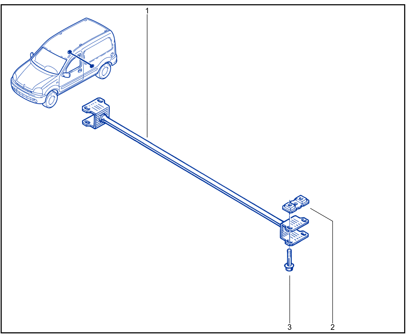 Rear Anti-Roll Bar - 01019966