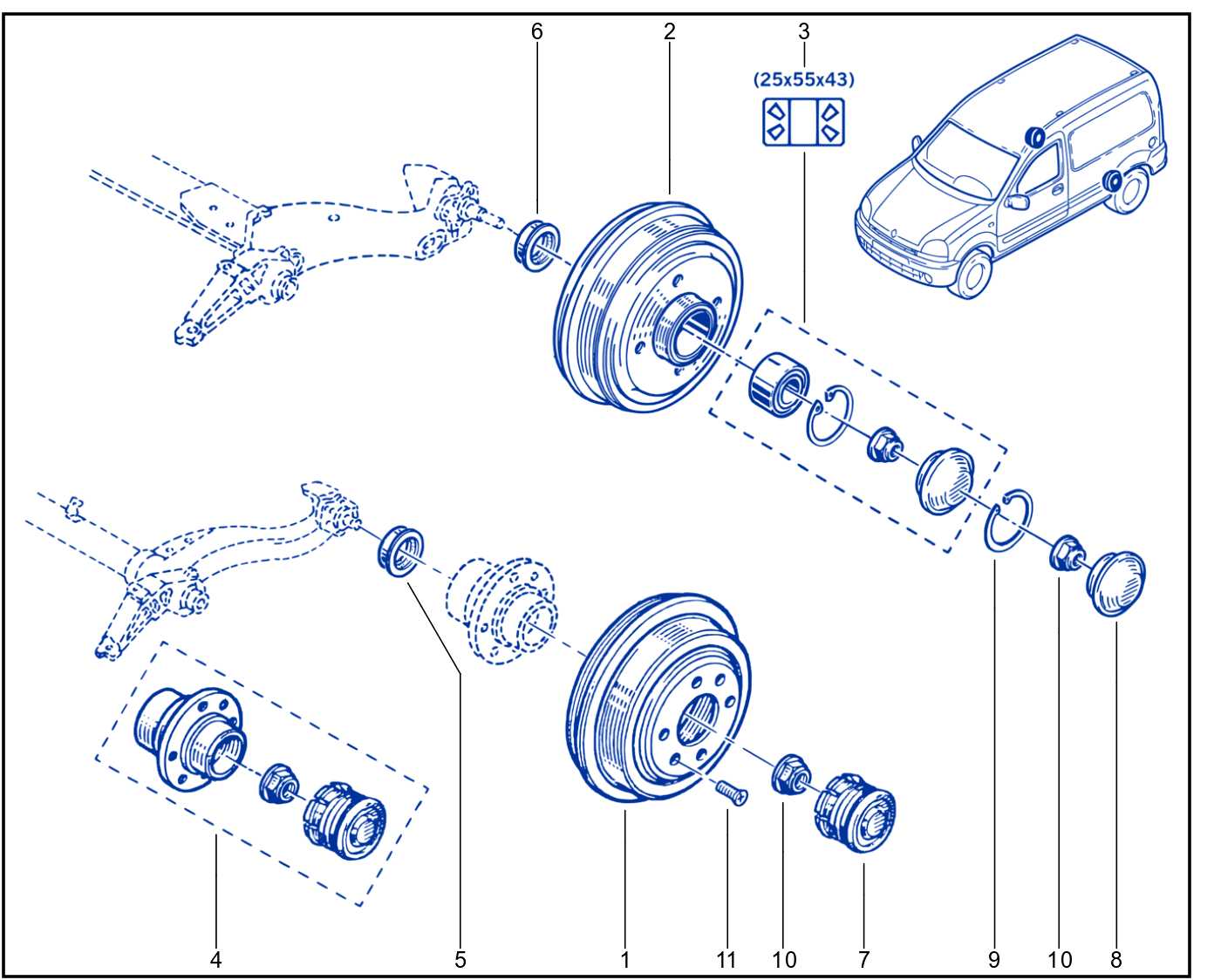 Rear Axle Component - 01020034