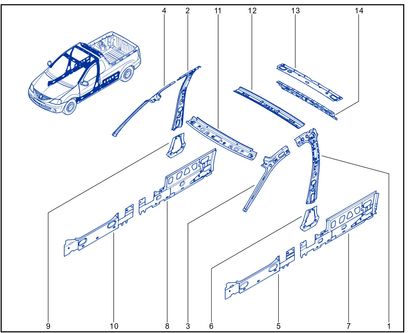 Body Side Lining - 01020045