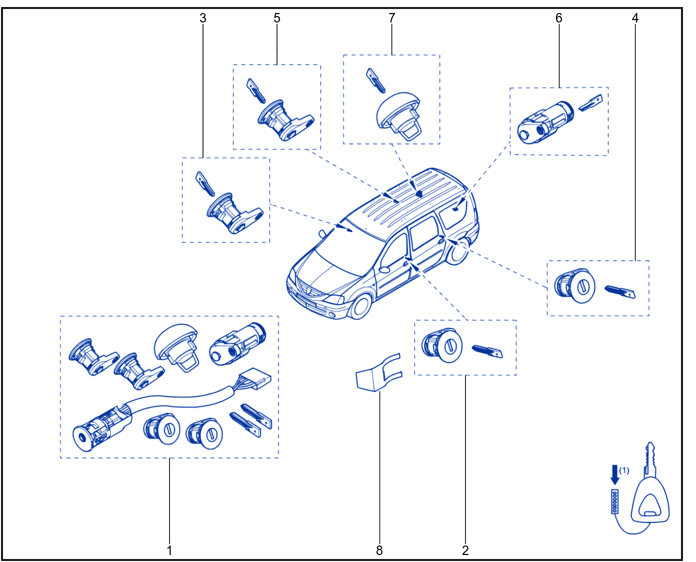 Rear Opening Element Control And Mechanism - 01020596