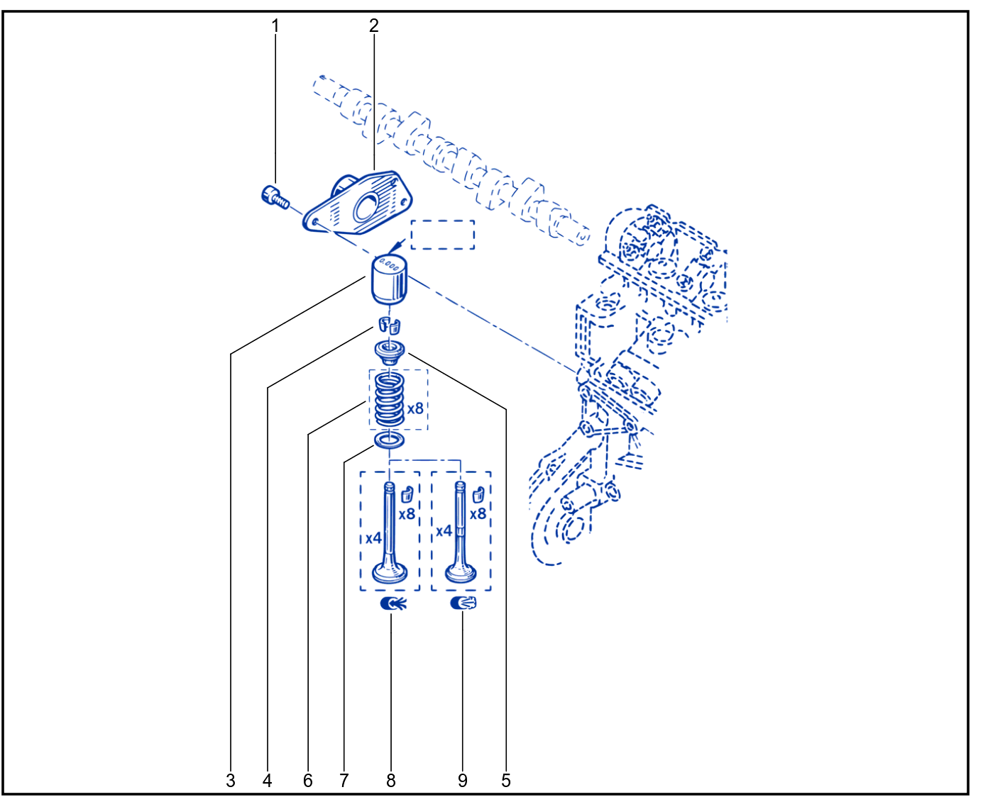 Timing - Camshaft - Valve - 01020667