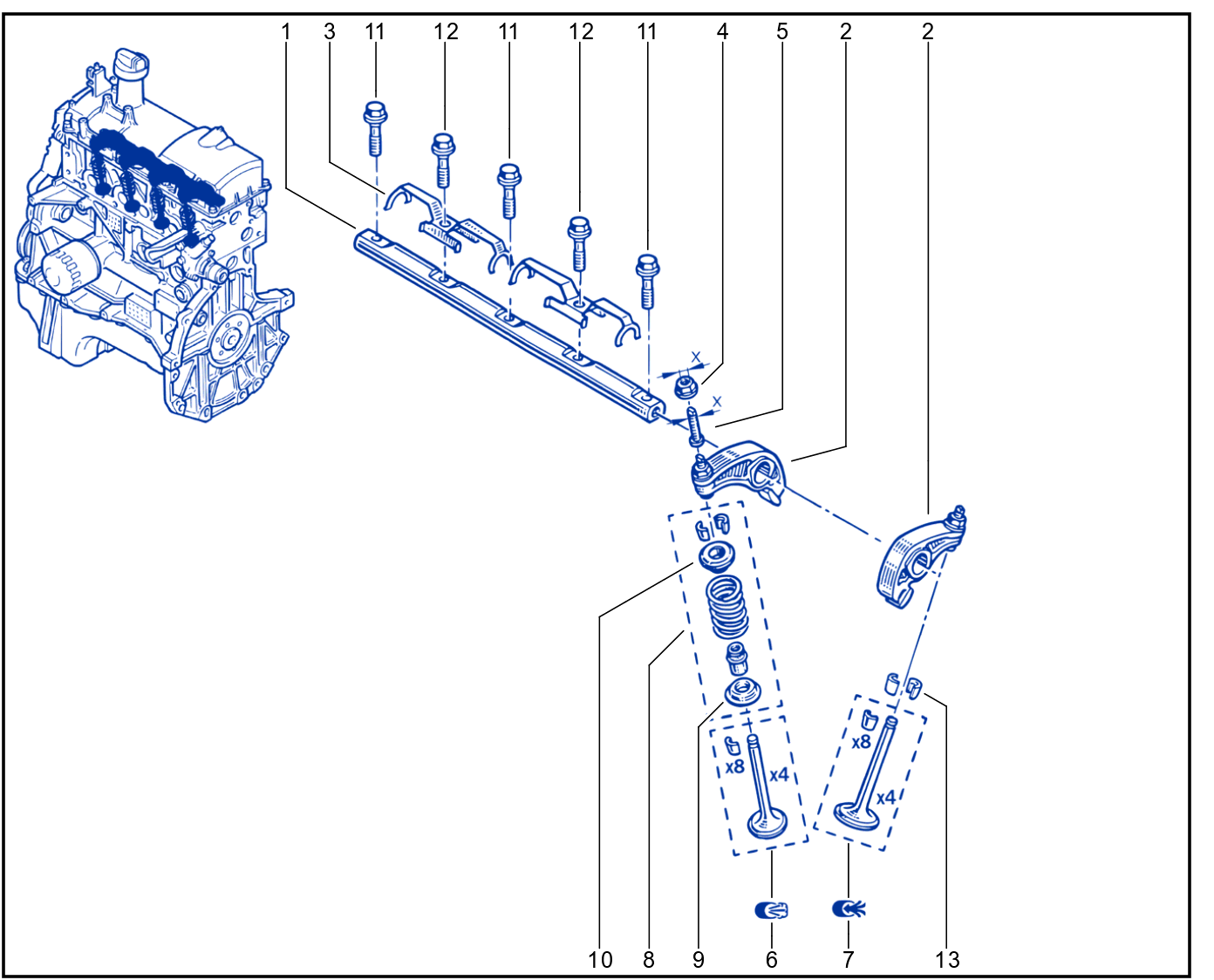 Timing - Camshaft - Valve - 01020710