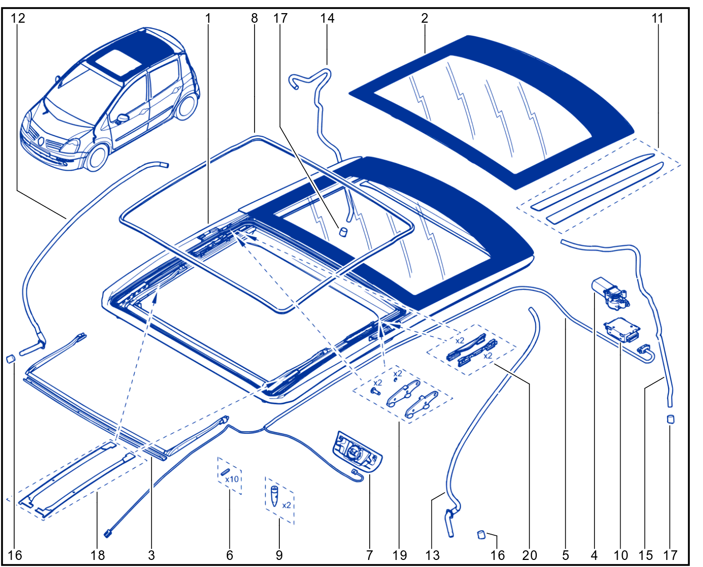 Sunroof - 01020757