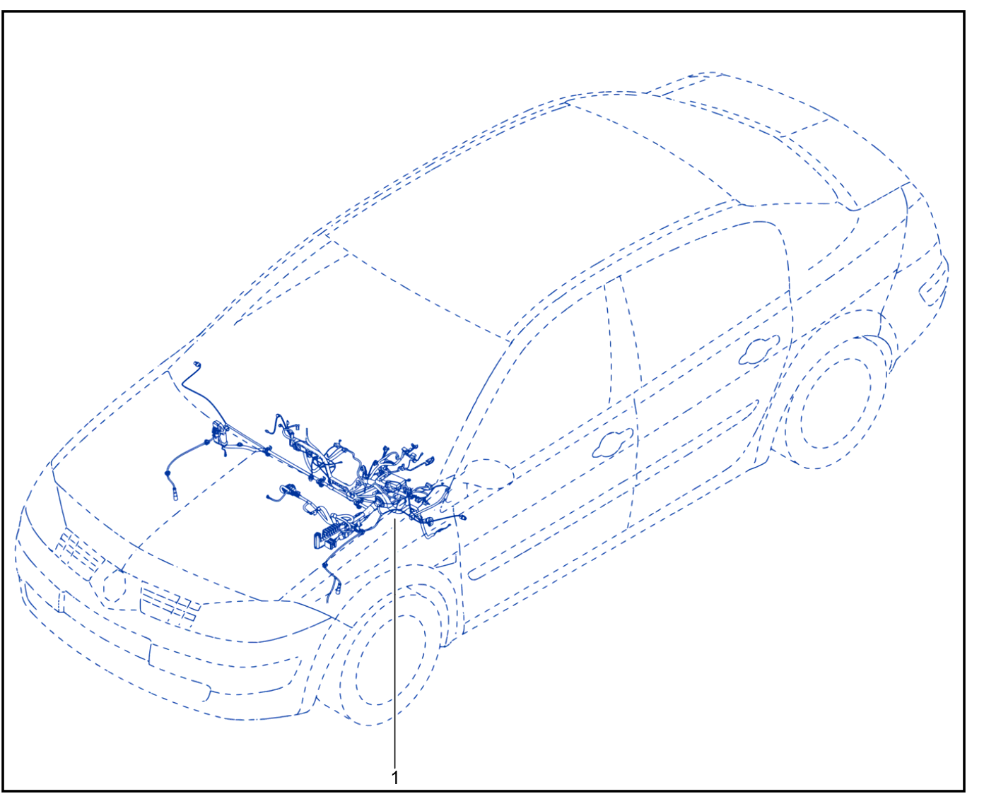 Wiring - Passenger Compartment Components - 01021083