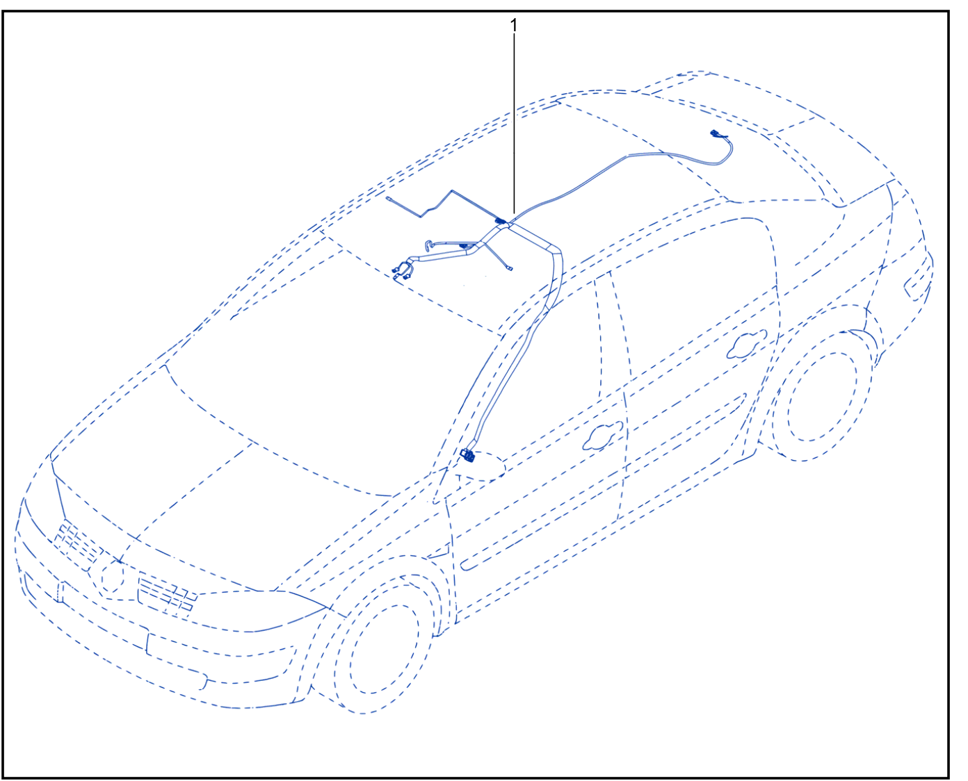 Wiring - Passenger Compartment Components - 01021086