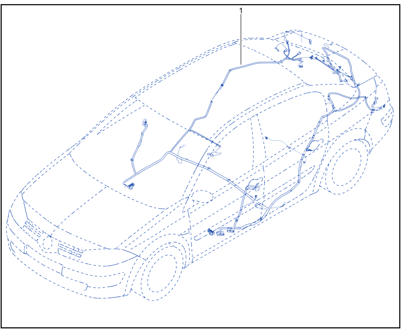 Wiring - Passenger Compartment Components - 01021090
