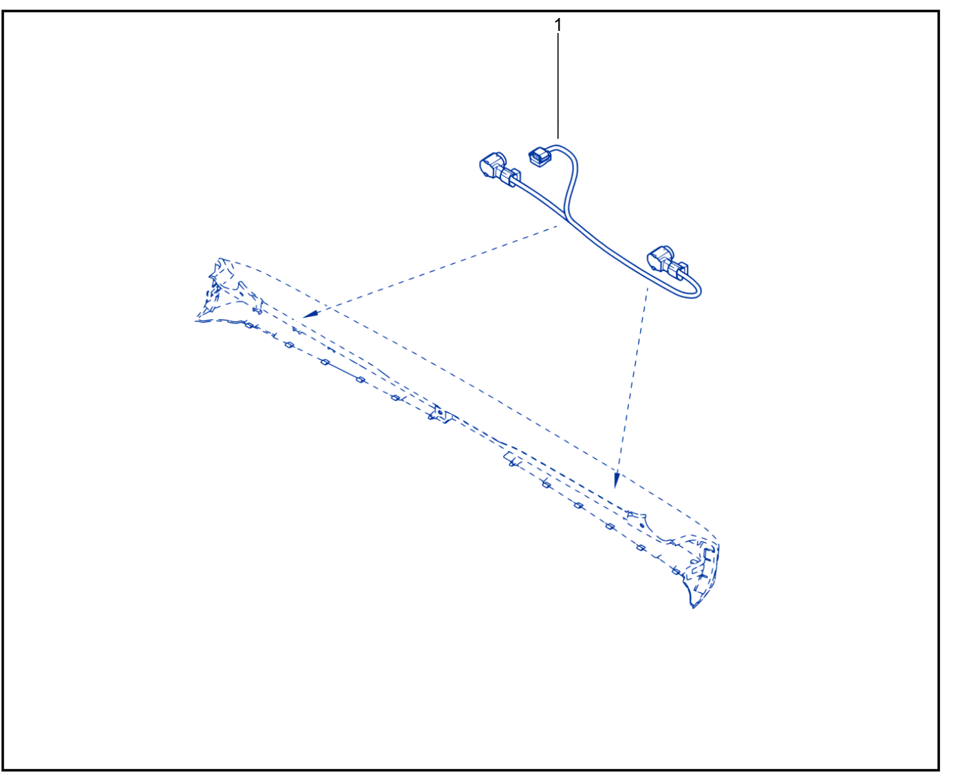 Wiring - Front End Panel Components - 01021252