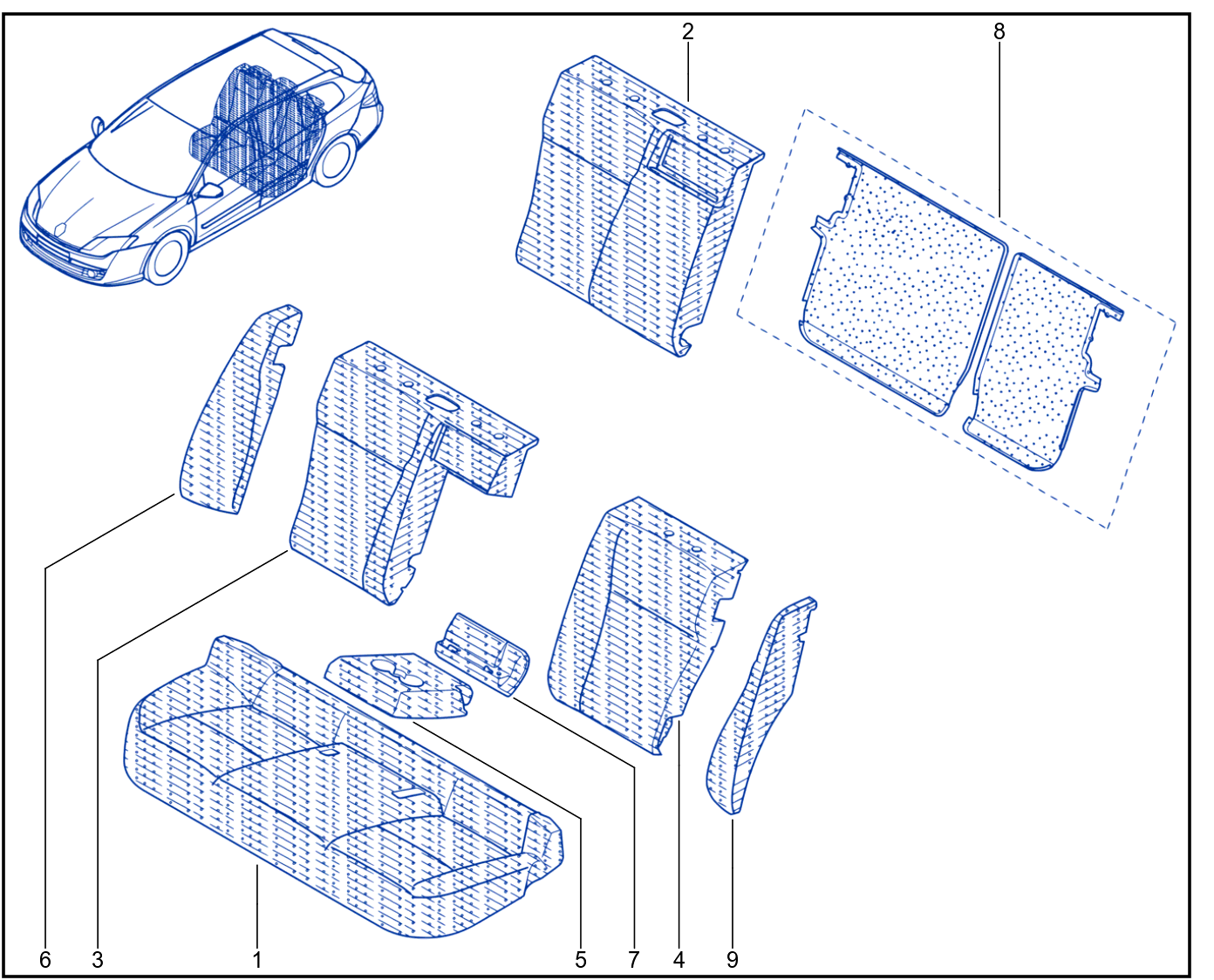 Lining - Trim - 01021400
