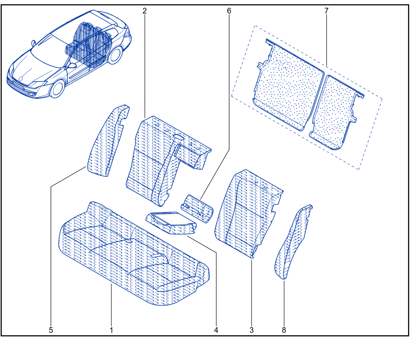 Lining - Trim - 01021403