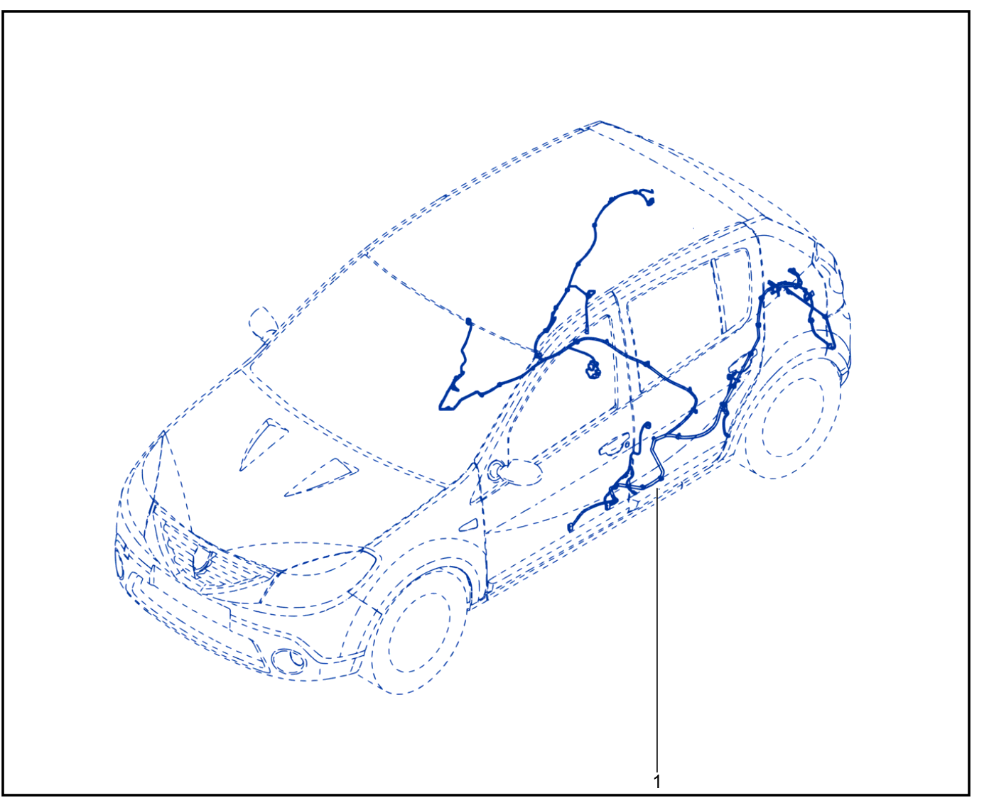 Wiring - Passenger Compartment Components - 01021442