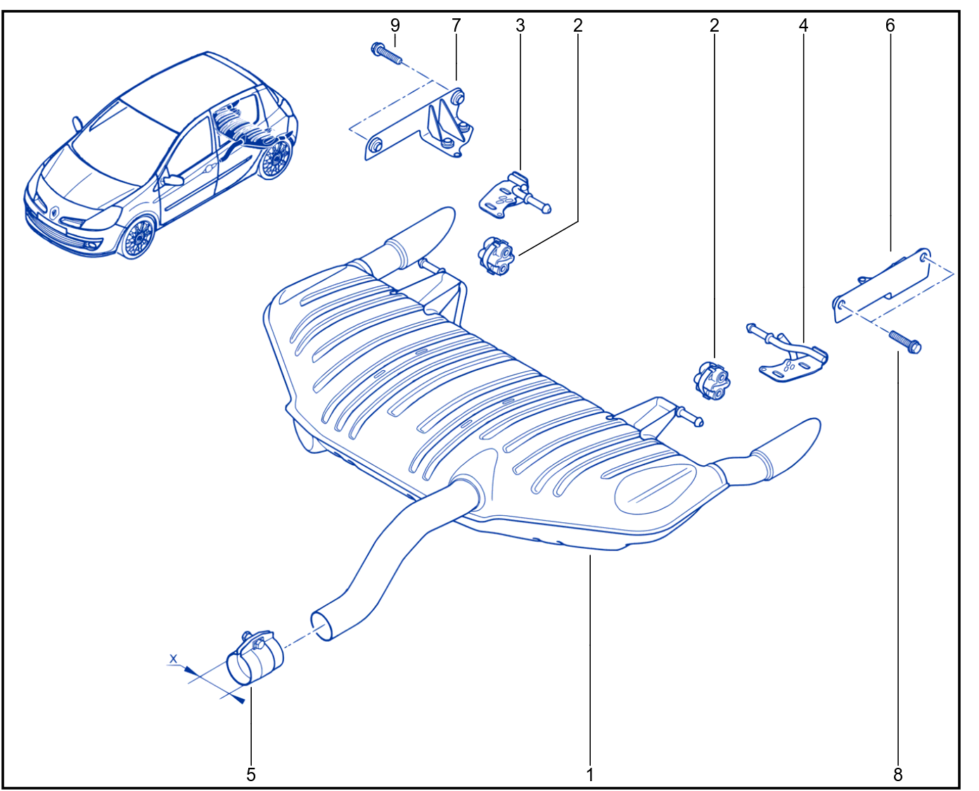 Exhaust Pipe - 01021500