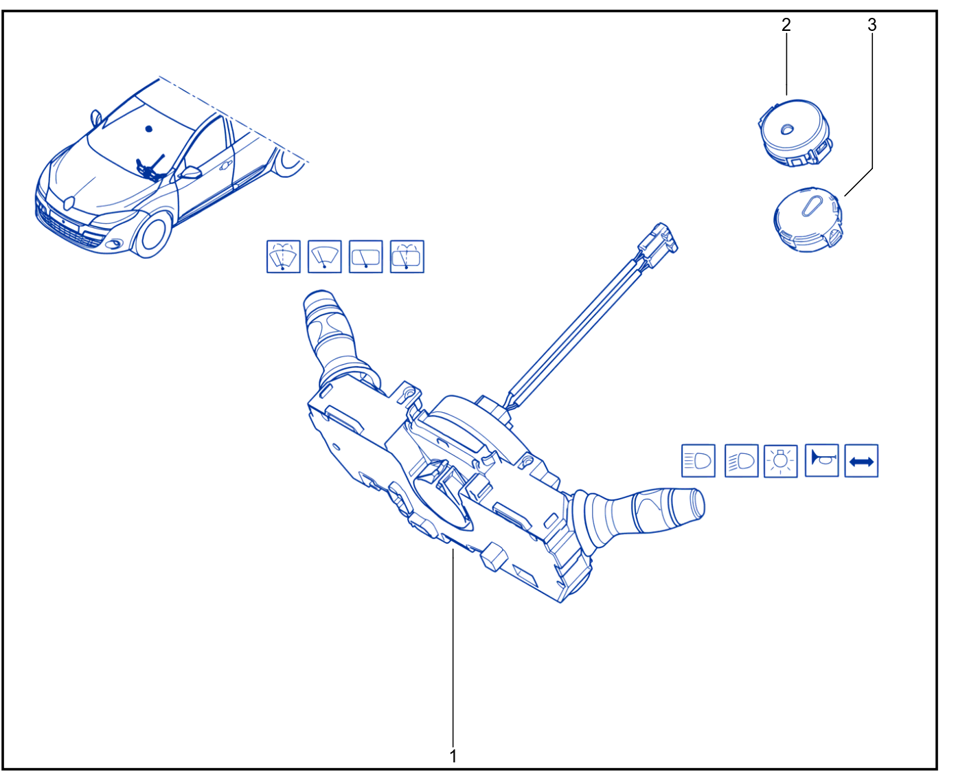 Steering Wheel Control - 01021644