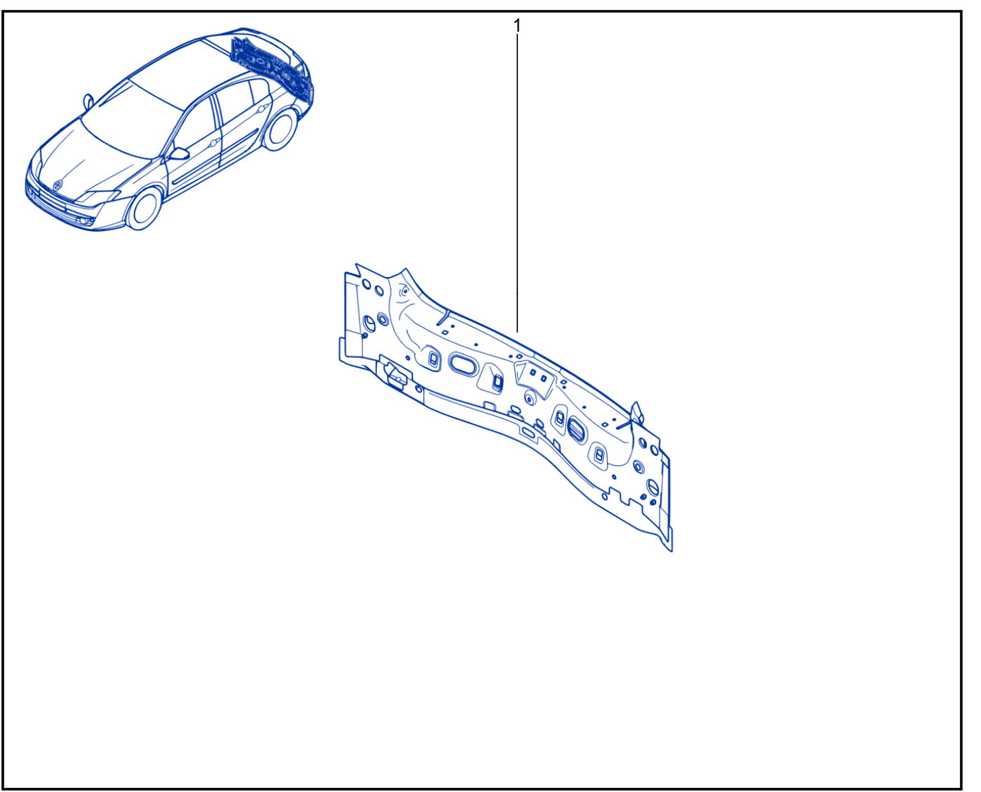 Rear End Panel - 01021686