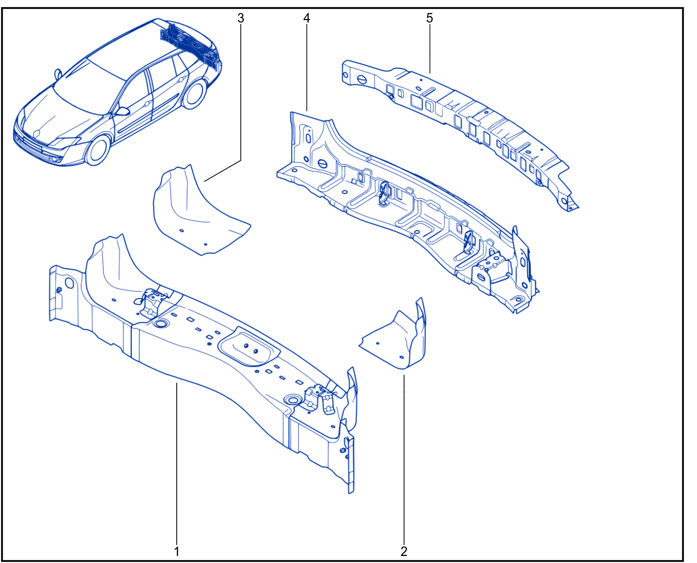Rear End Panel - 01021687
