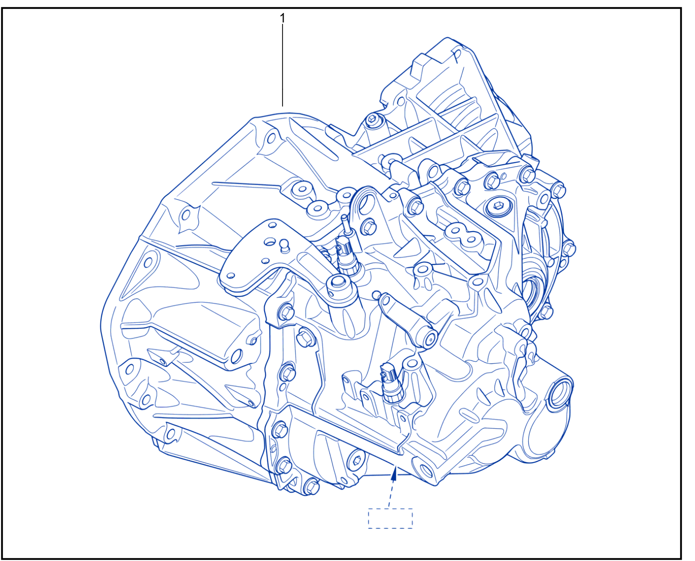 Assembled Gearbox - 01021835