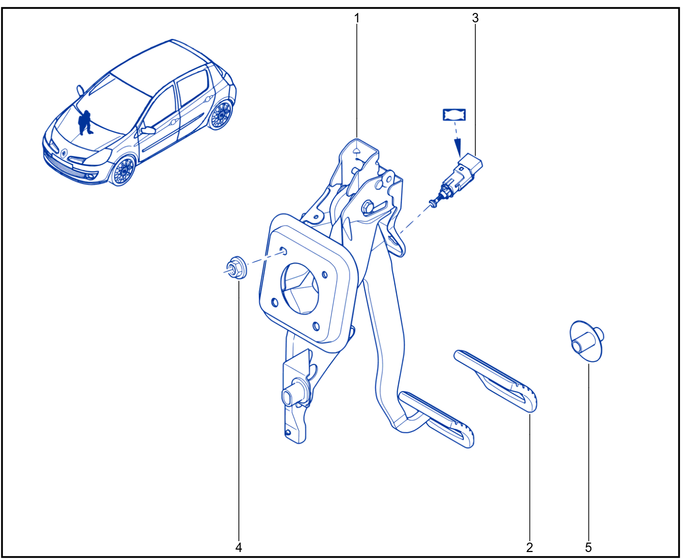 Pedal Assembly - 01022001