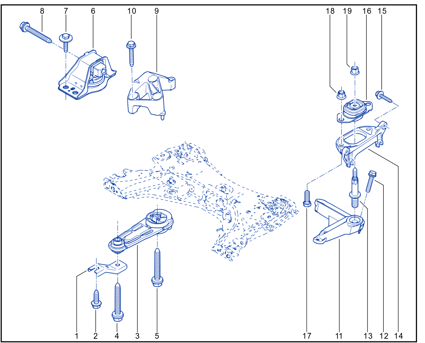 Engine And Transmission Assembly Support - 01022008