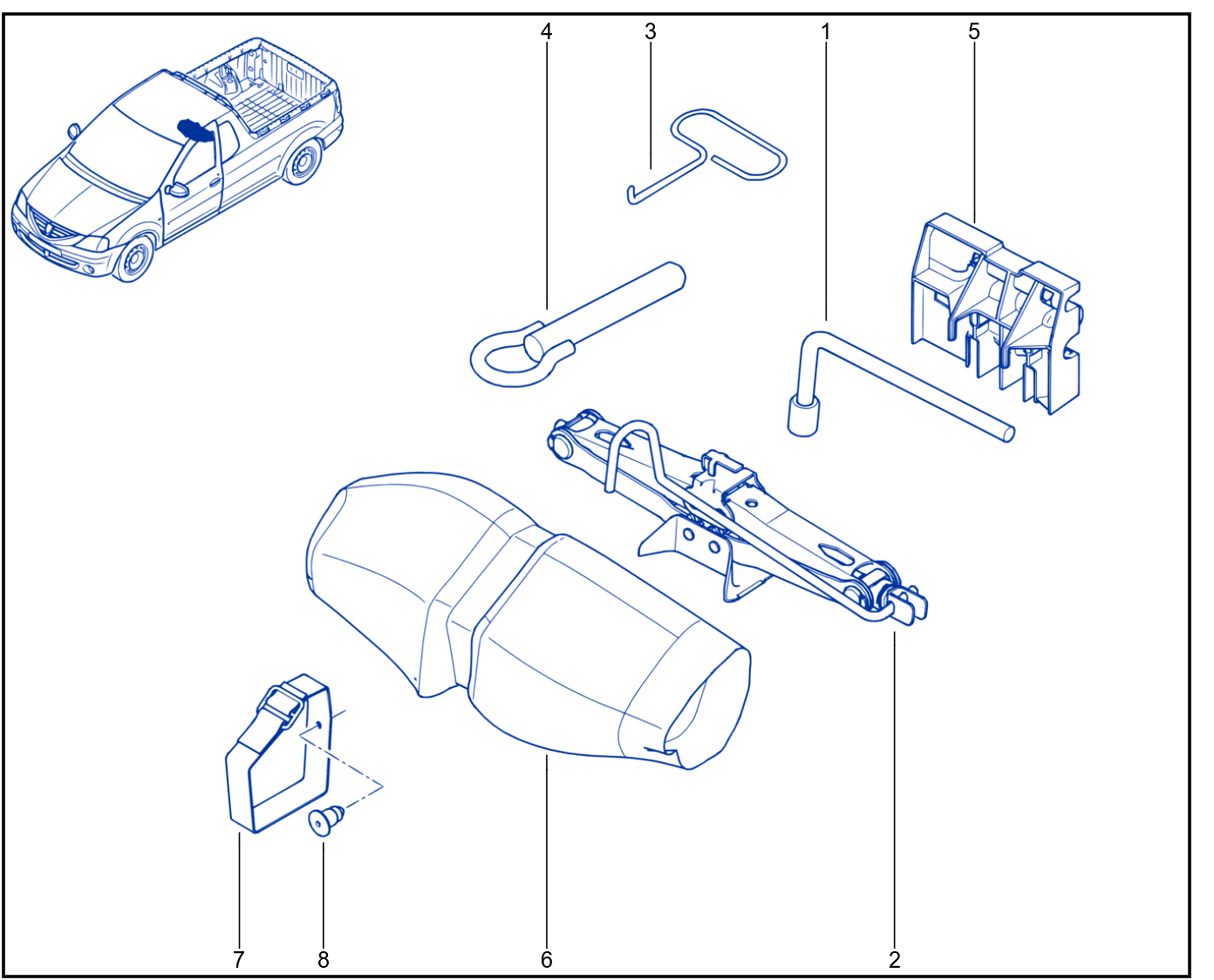 Jack And Anti-Puncture System - 01022135