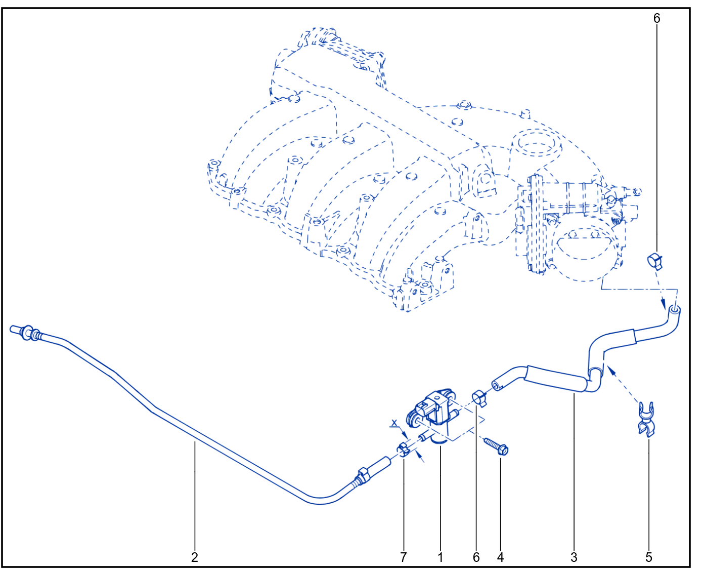 Fuel Vapour Recirculation - 01022220