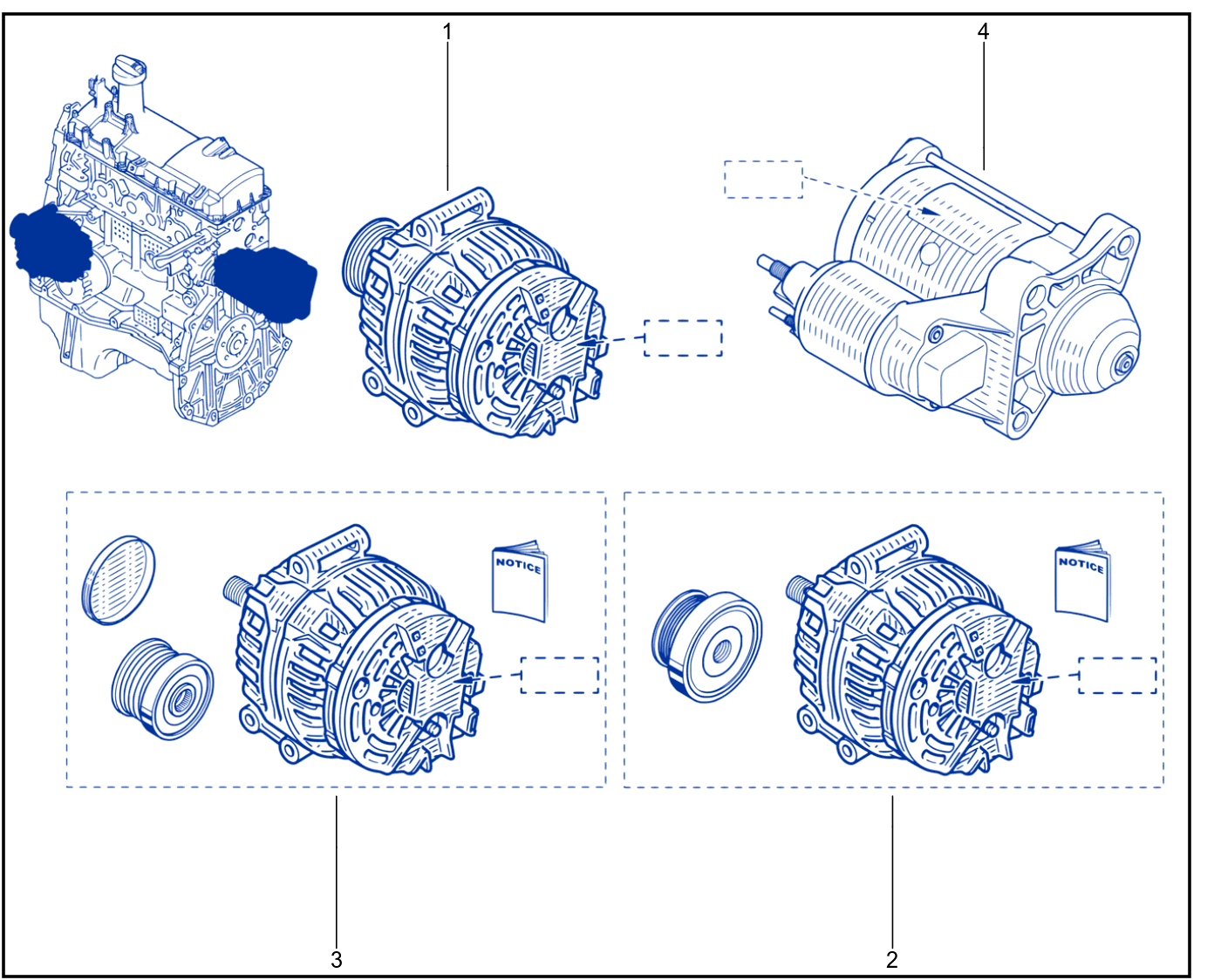 Starter Motor - 01022261