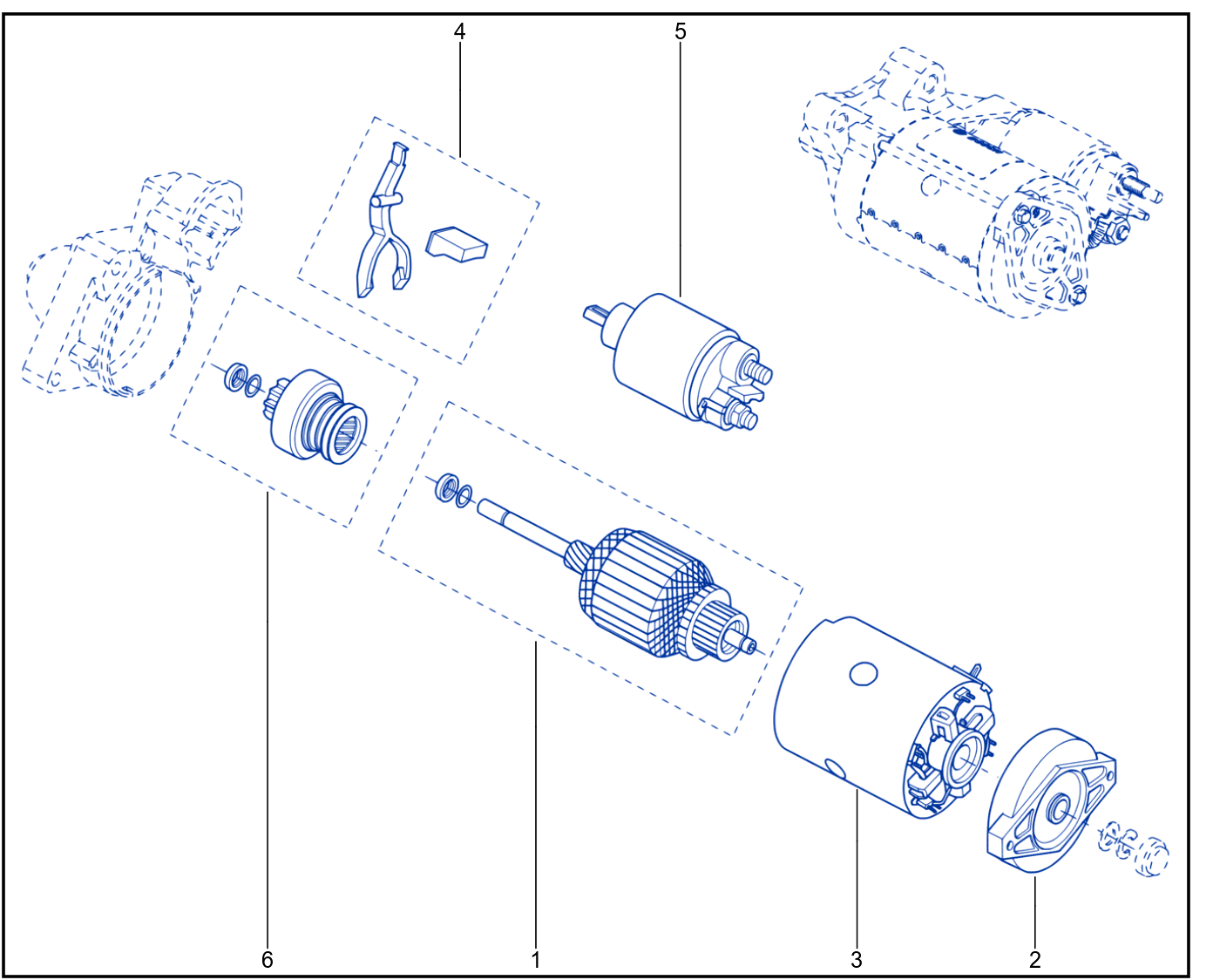 Starter Motor - 01022296