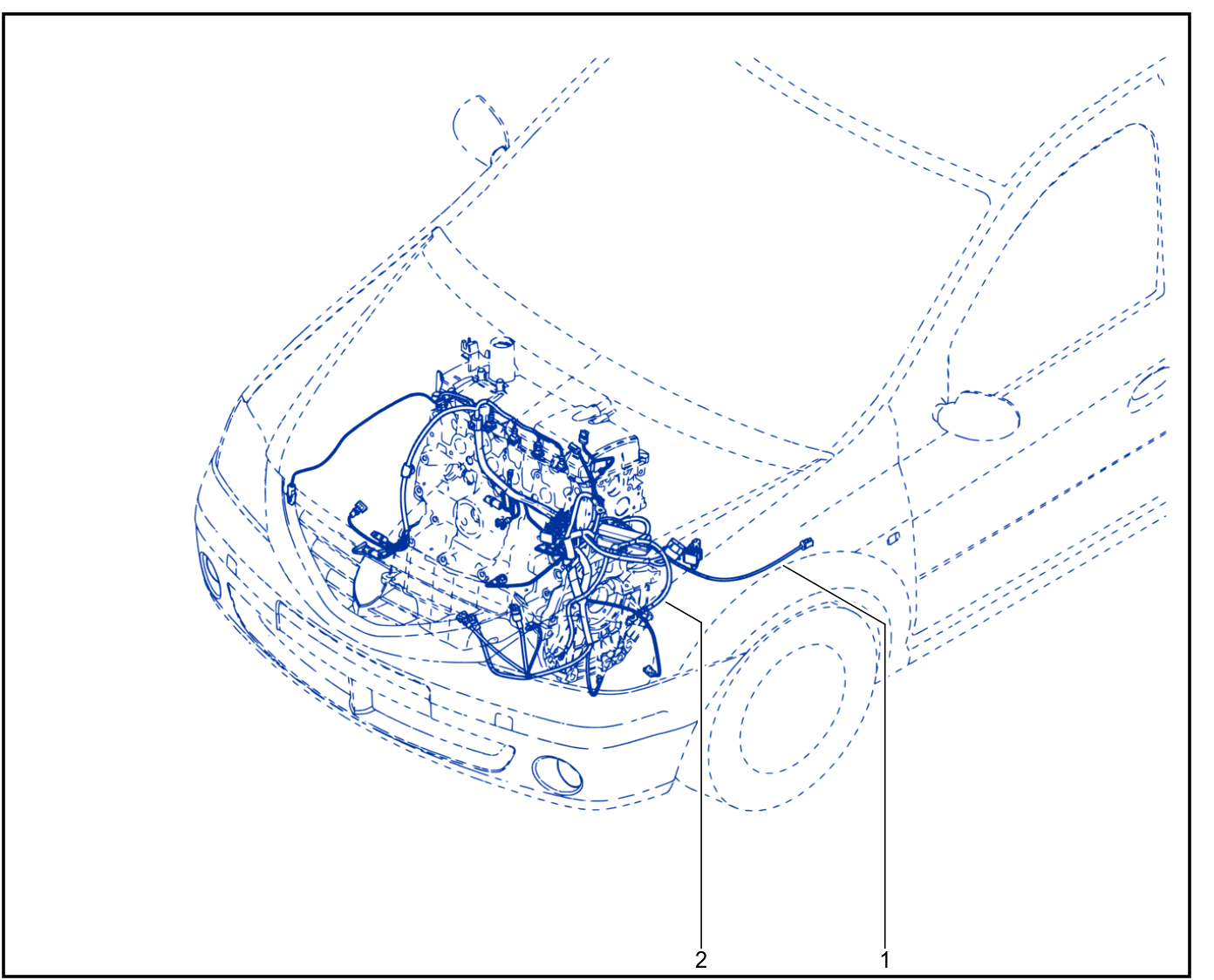 Wiring - Engine Components - 01022392