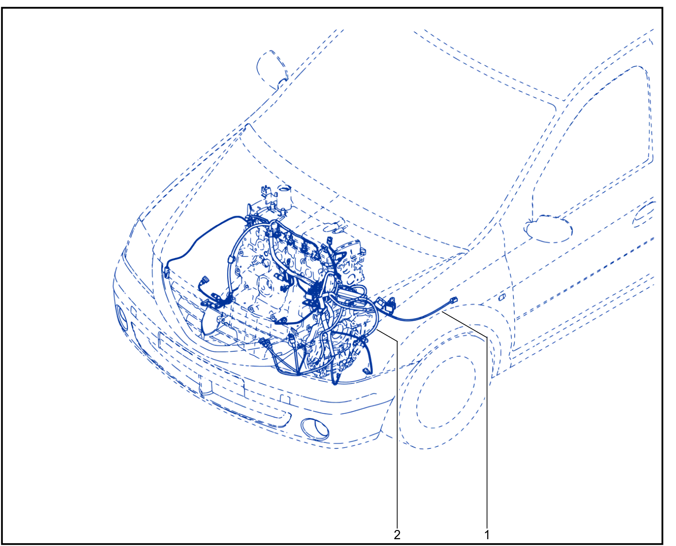 Wiring - Engine Components - 01022394