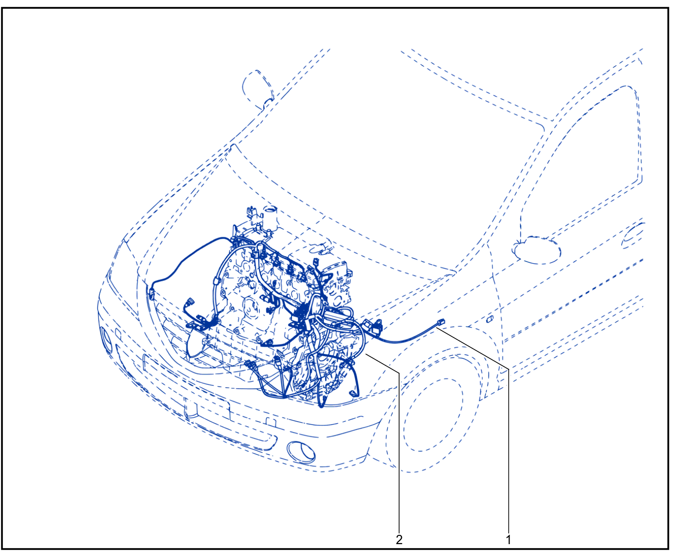 Wiring - Engine Components - 01022395