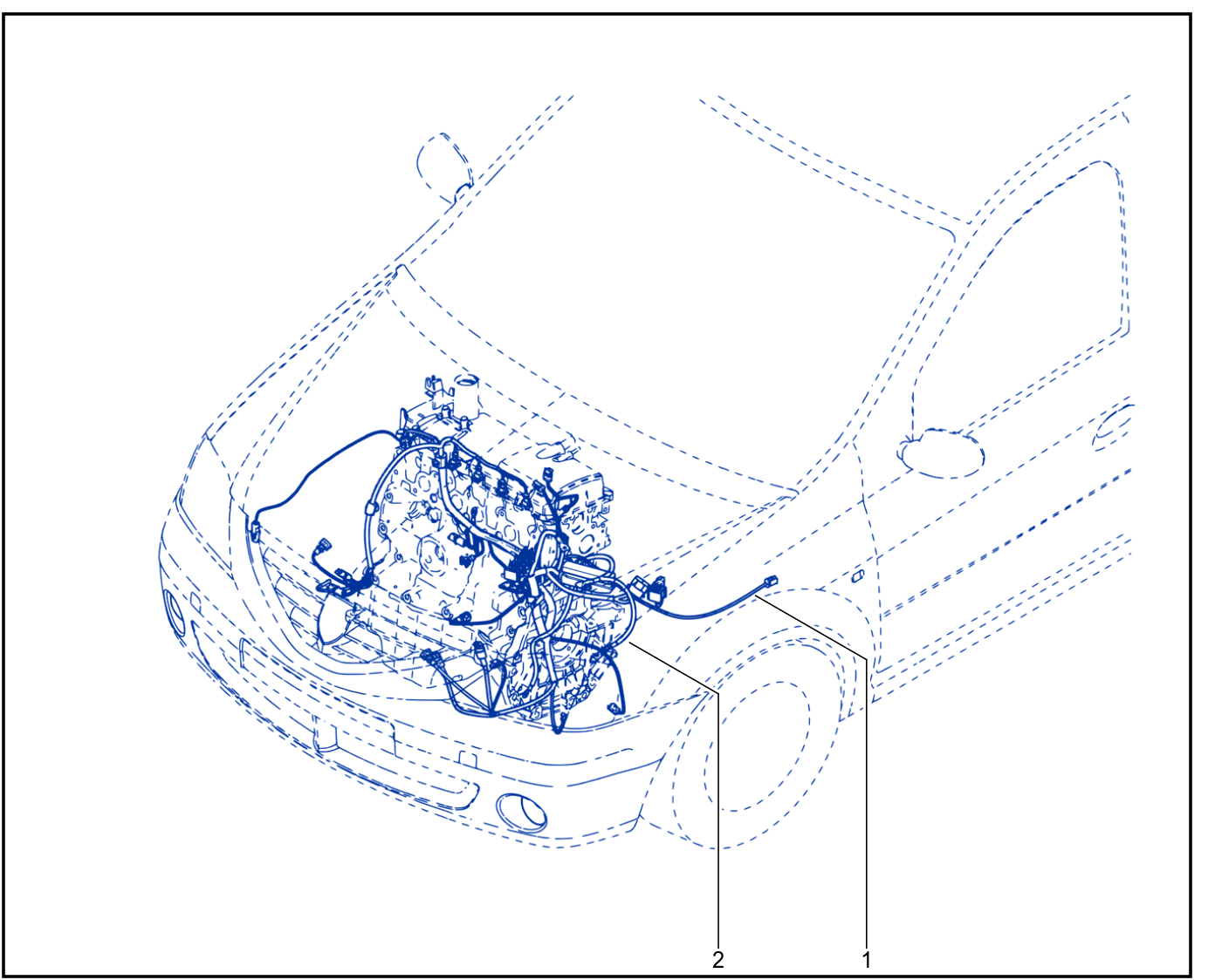 Wiring - Engine Components - 01022398