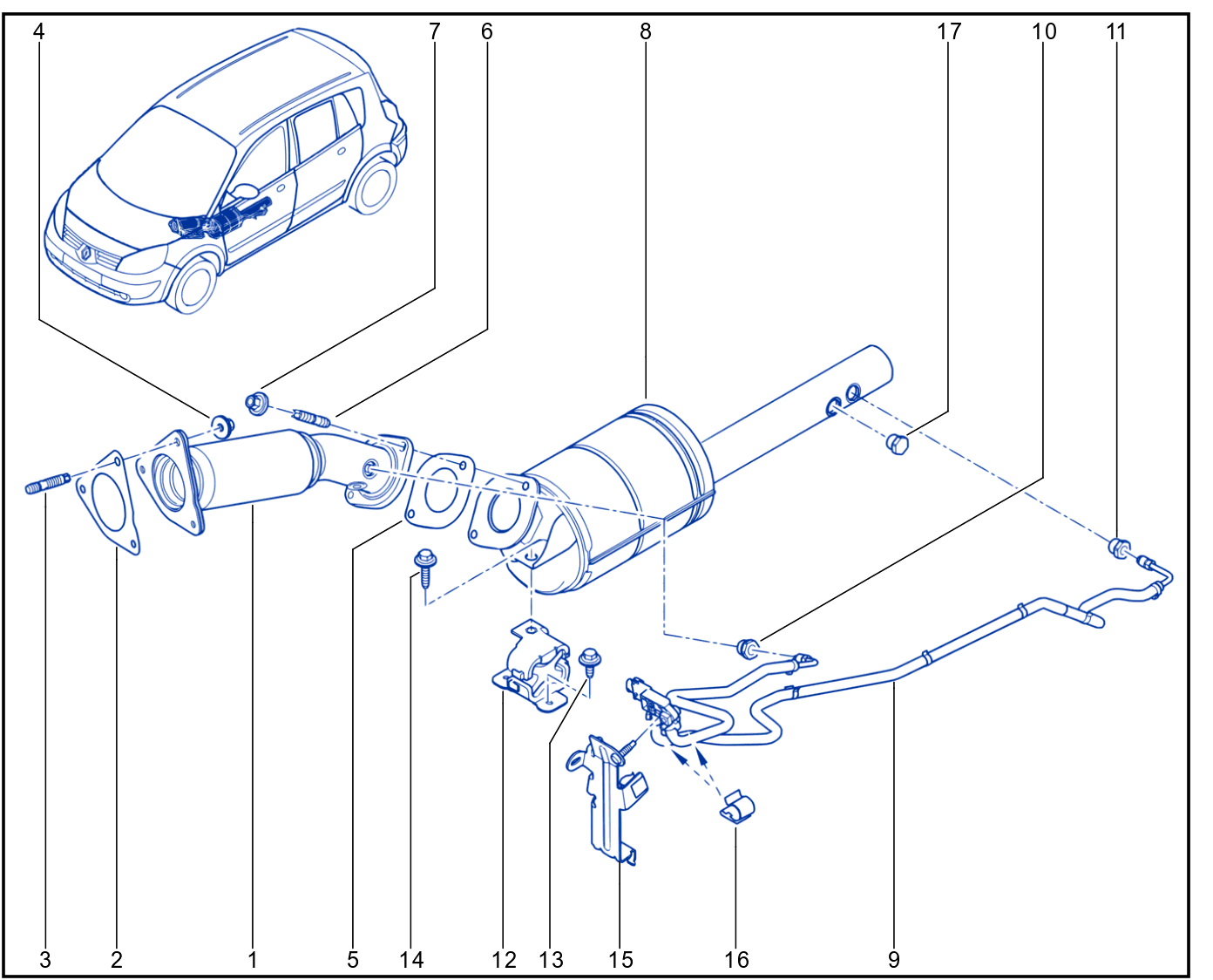 Exhaust Pipe - 01022401
