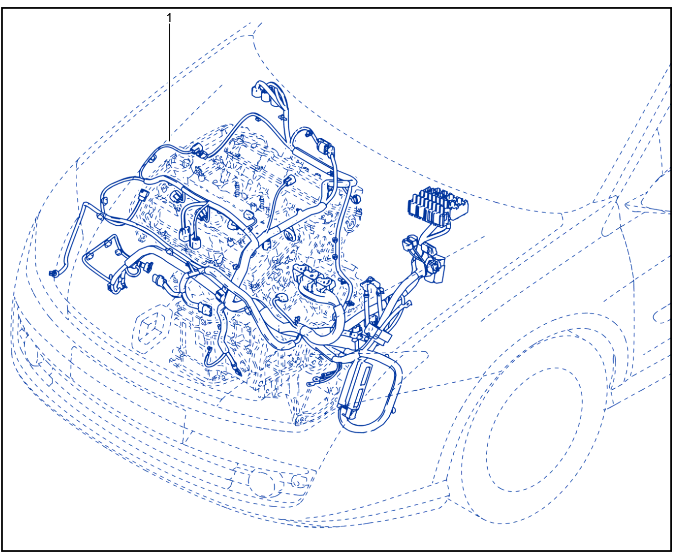 Wiring - Engine Components - 01022529