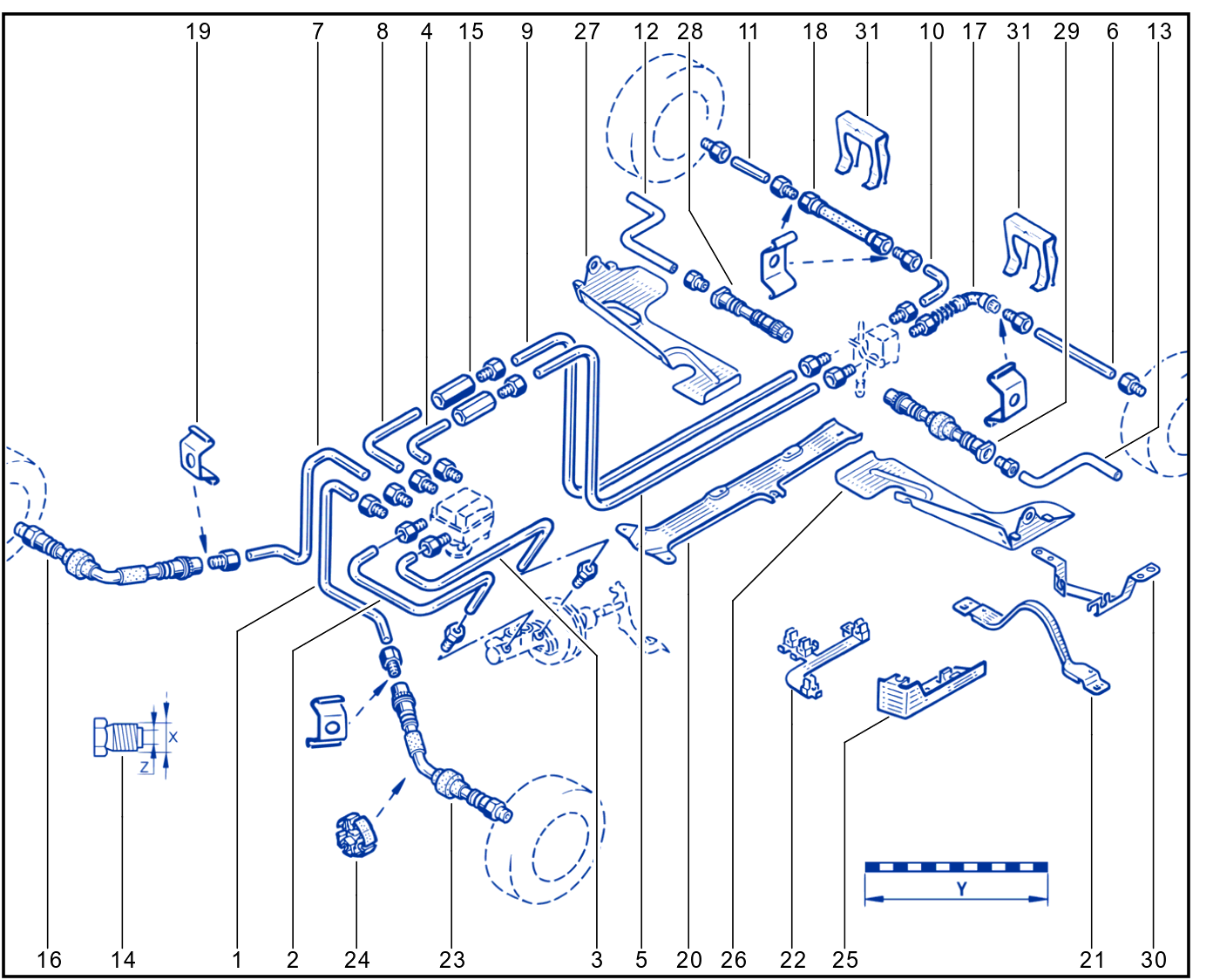 Brake Circuit - 01022674
