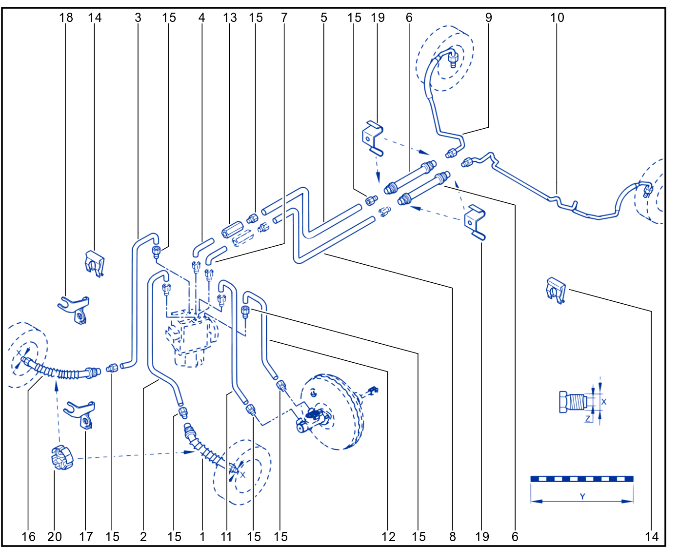 Brake Circuit - 01022693