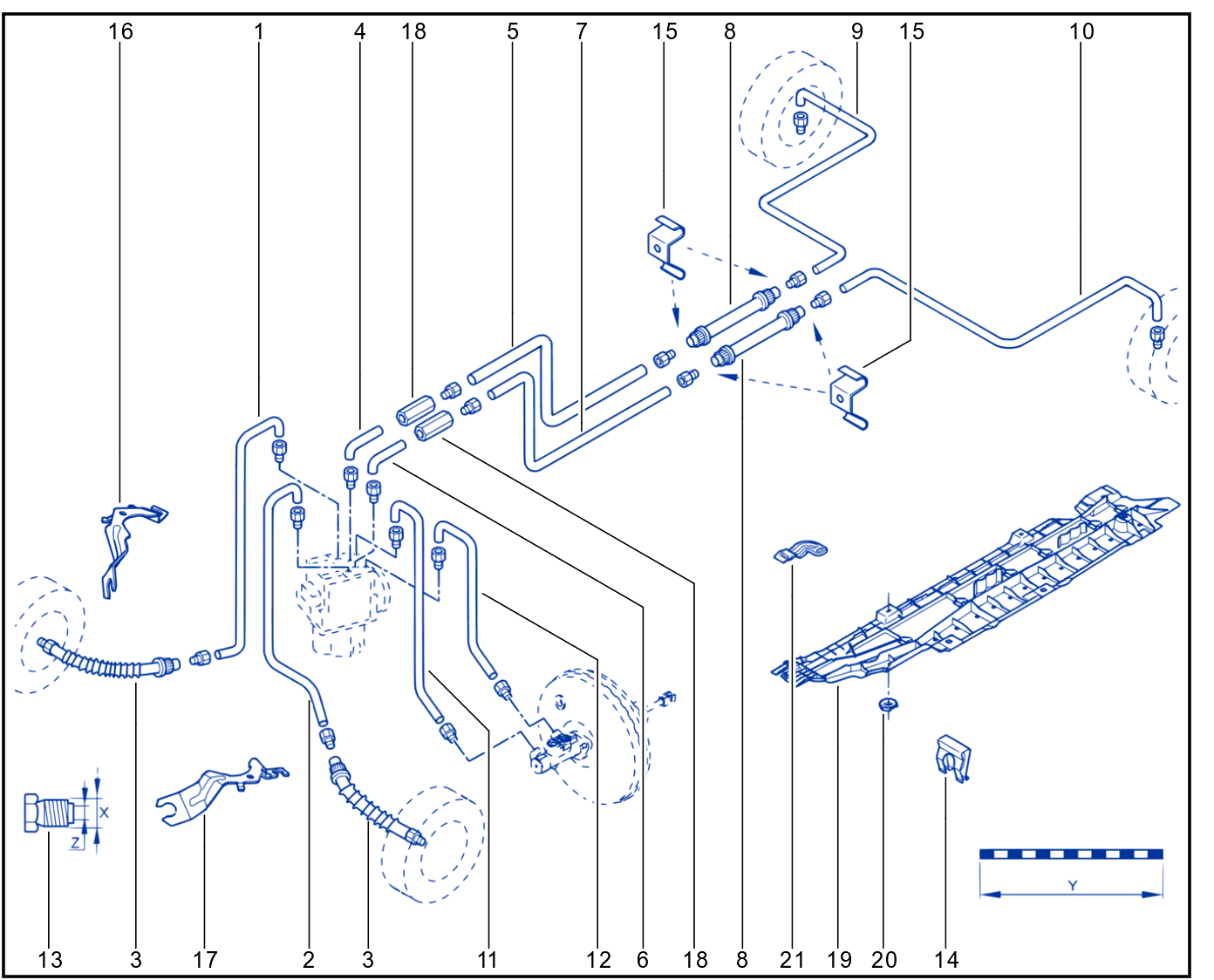 Brake Circuit - 01022696