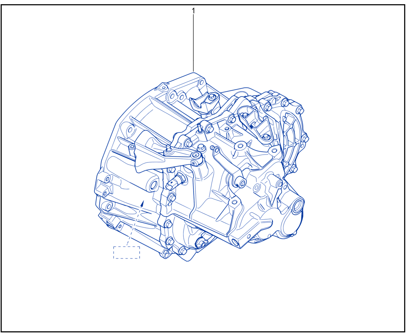 Assembled Gearbox - 01022762