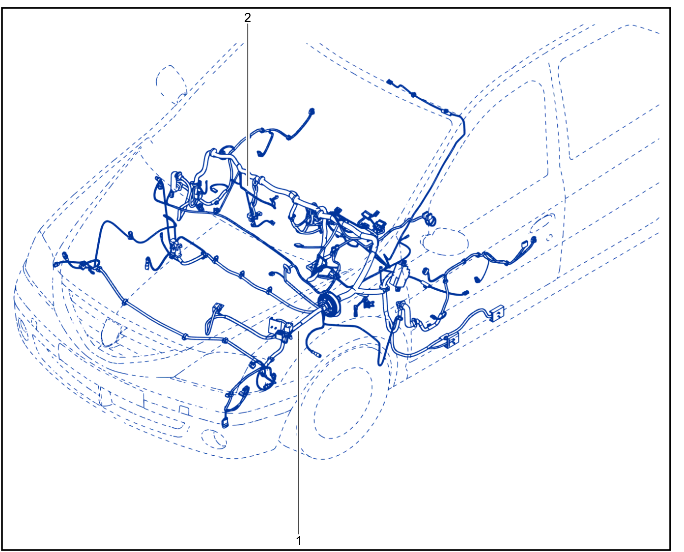 Wiring - Passenger Compartment Components - 01022765
