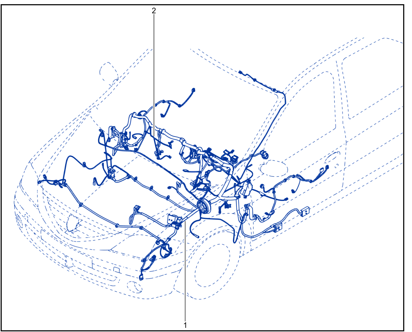 Wiring - Passenger Compartment Components - 01022766