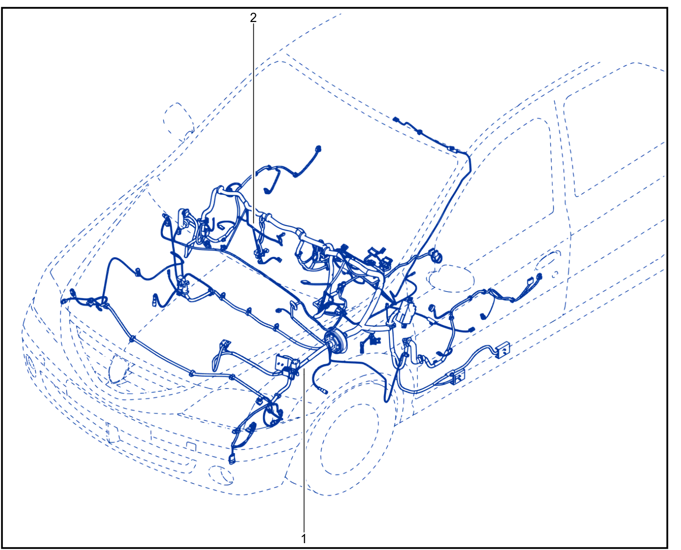 Wiring - Passenger Compartment Components - 01022767