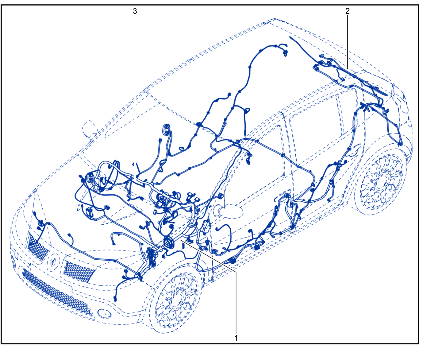 Wiring - Passenger Compartment Components - 01022782