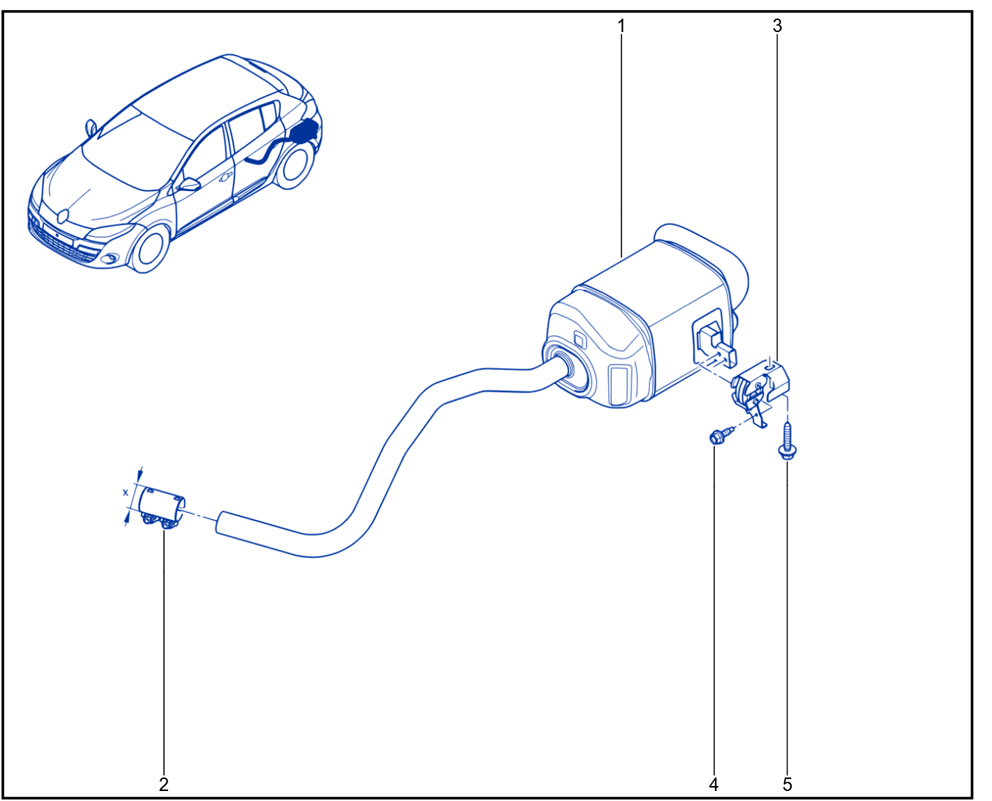 Exhaust Pipe - 01022913