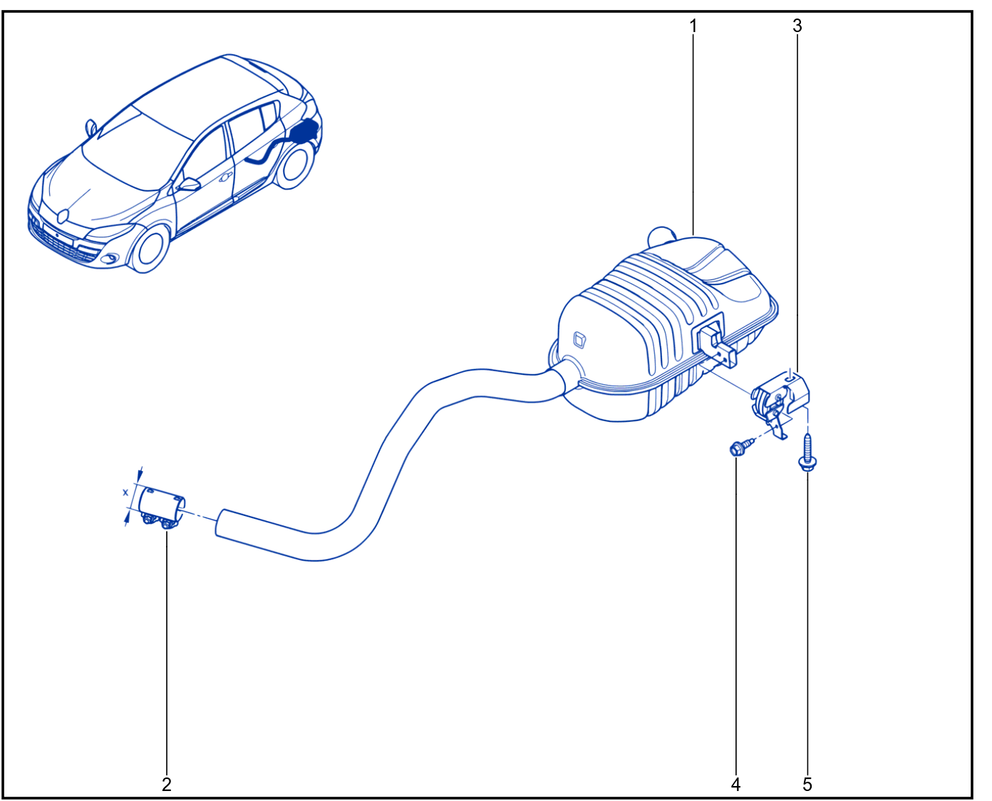 Exhaust Pipe - 01022918