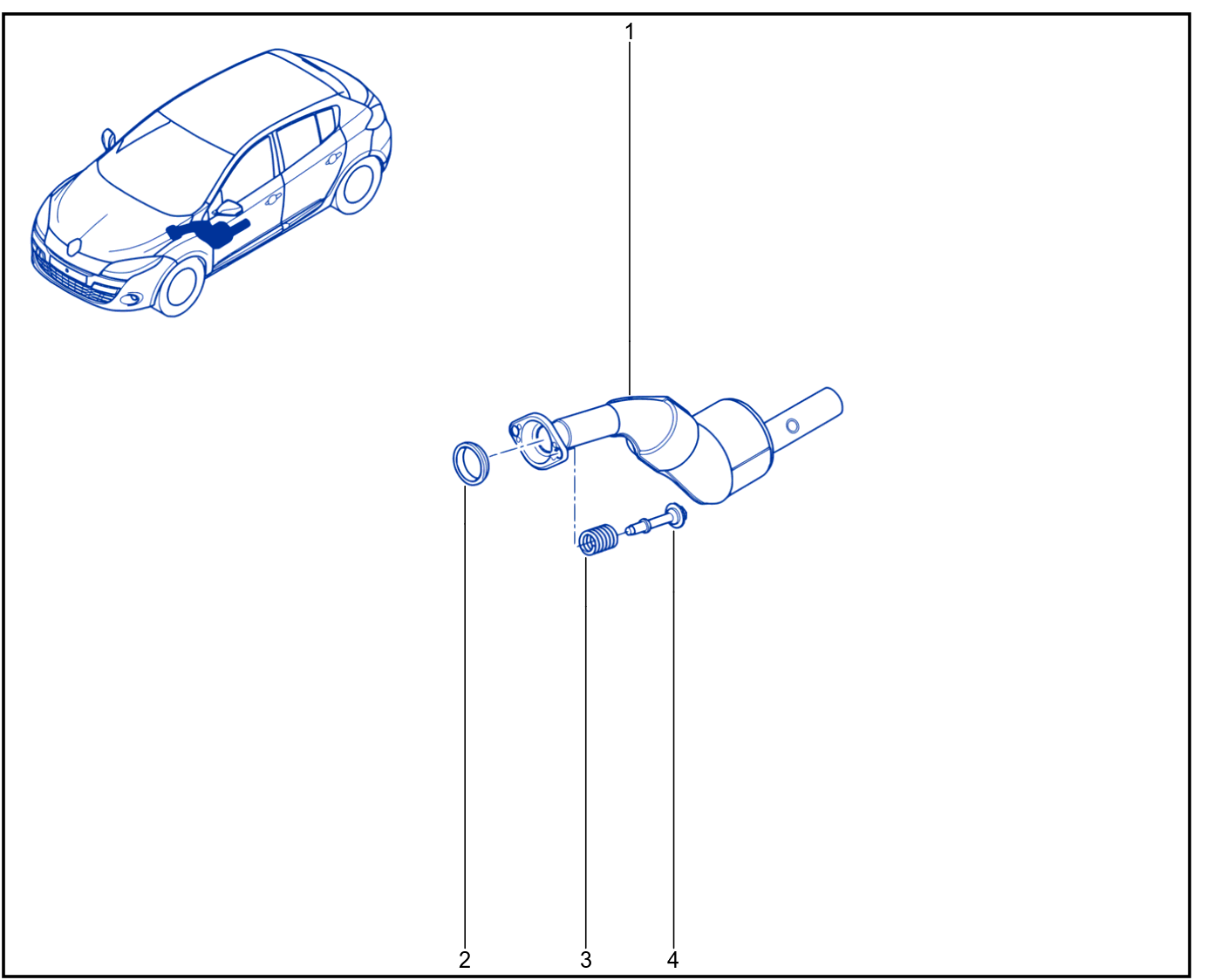 Exhaust Pipe - 01022931