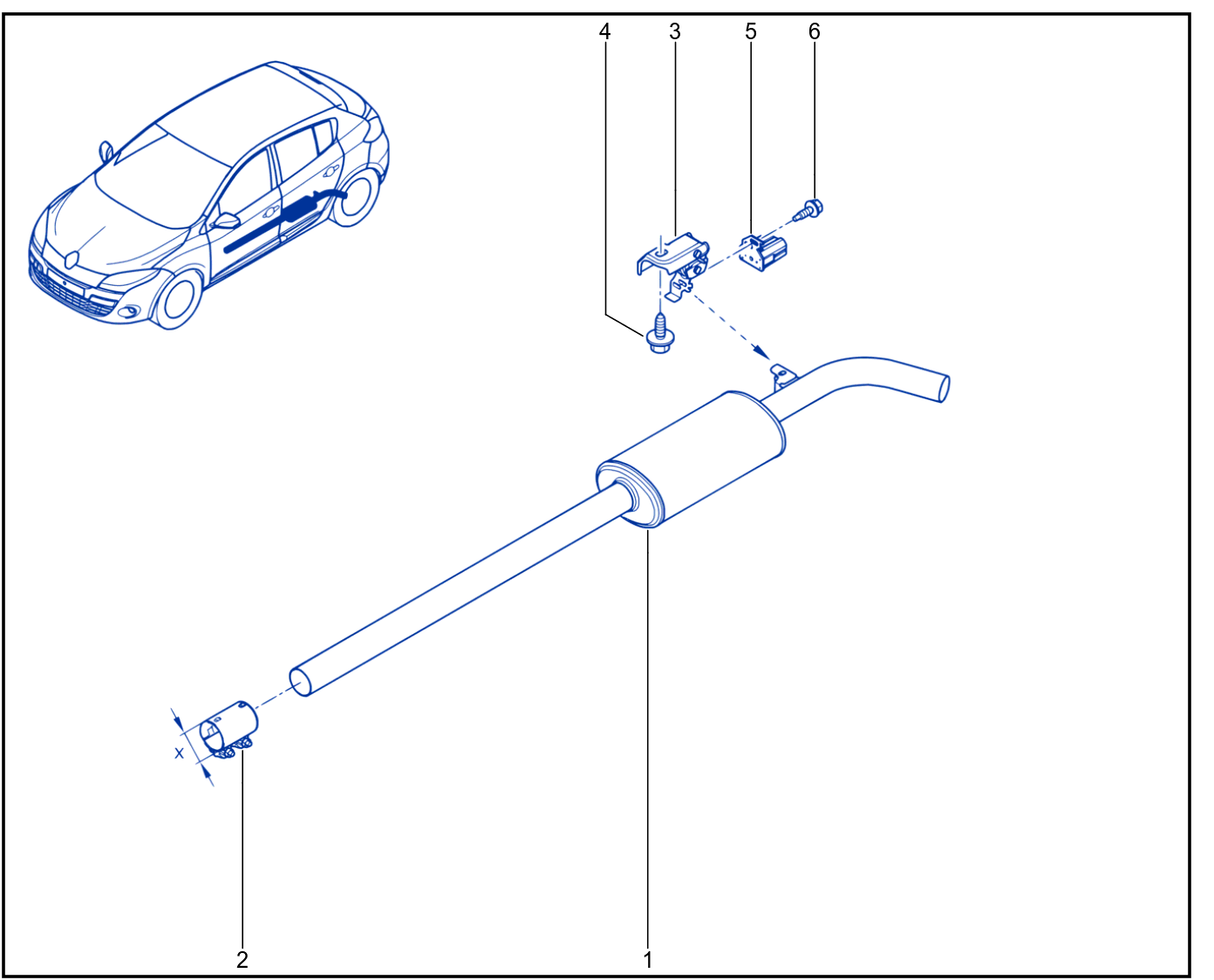 Exhaust Pipe - 01022933