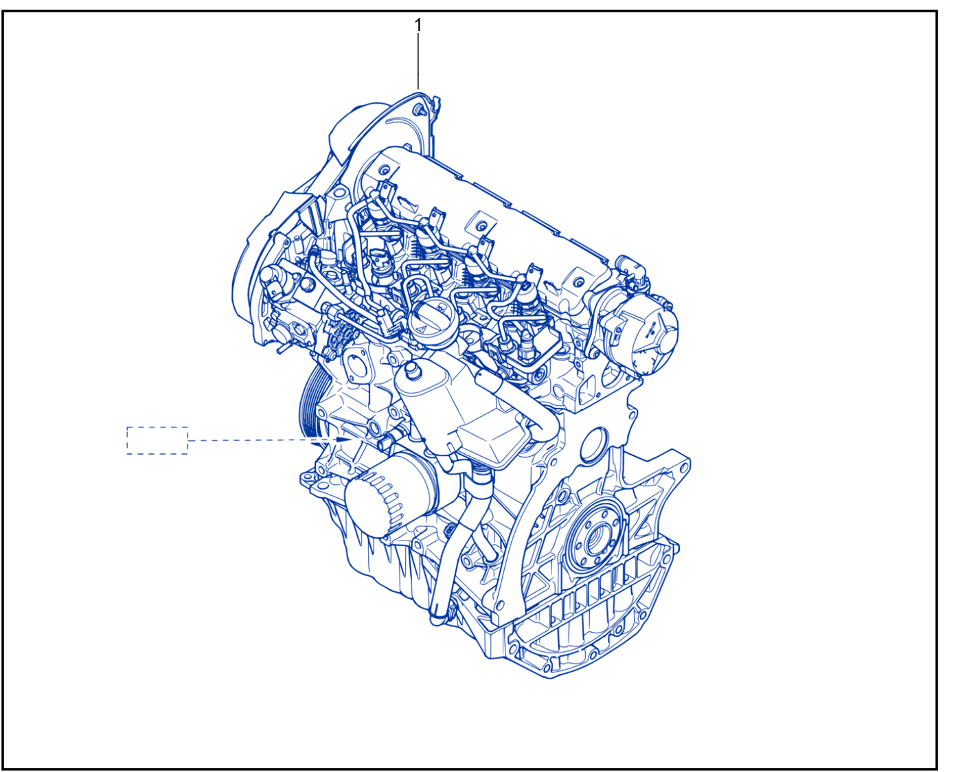 Assembled Engine - 01022960