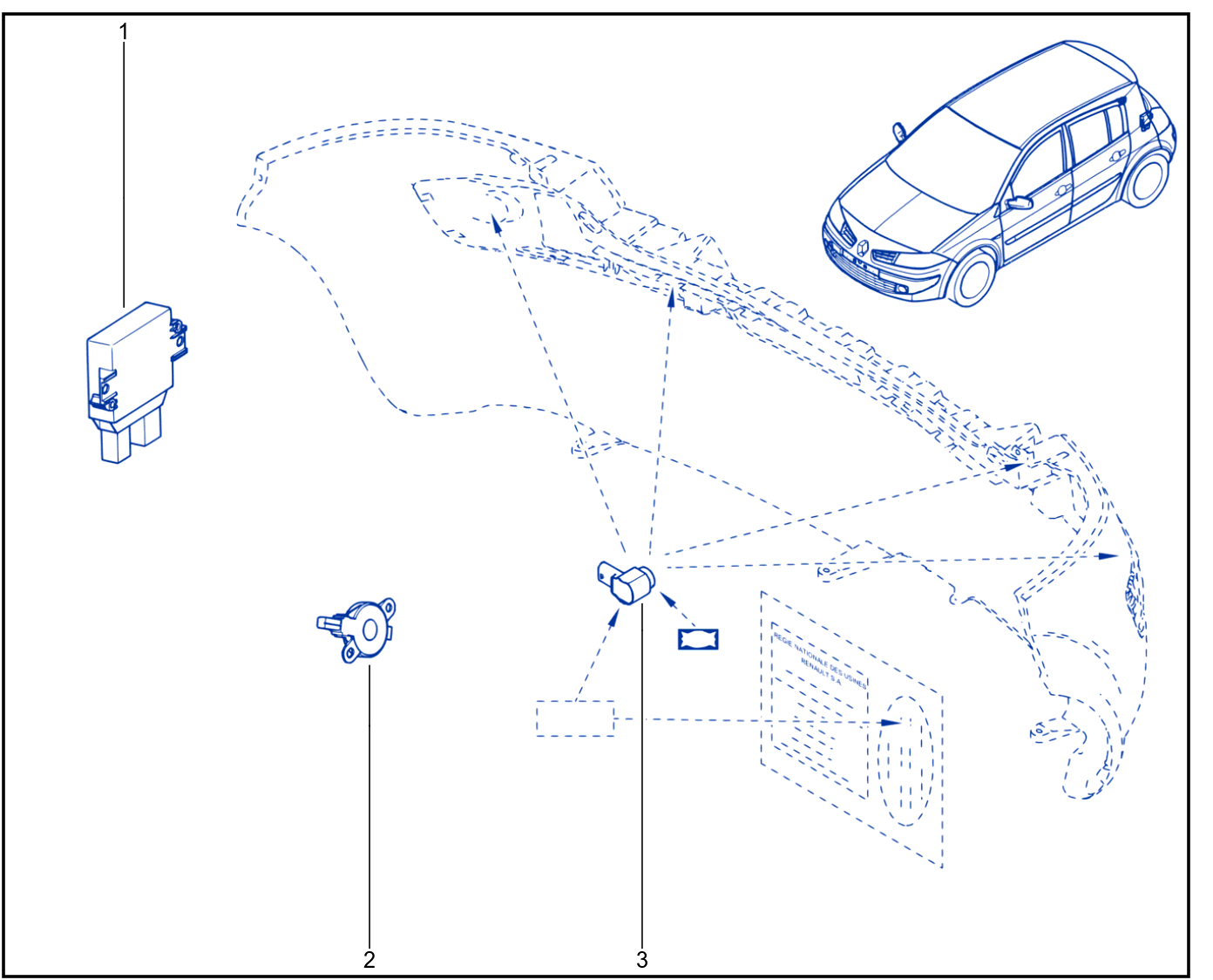 Parking Distance Control - 01023005