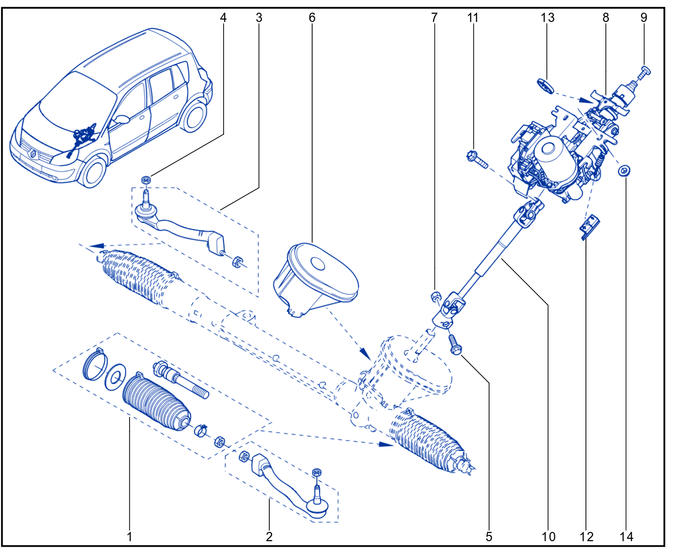 Steering Column - 01023051