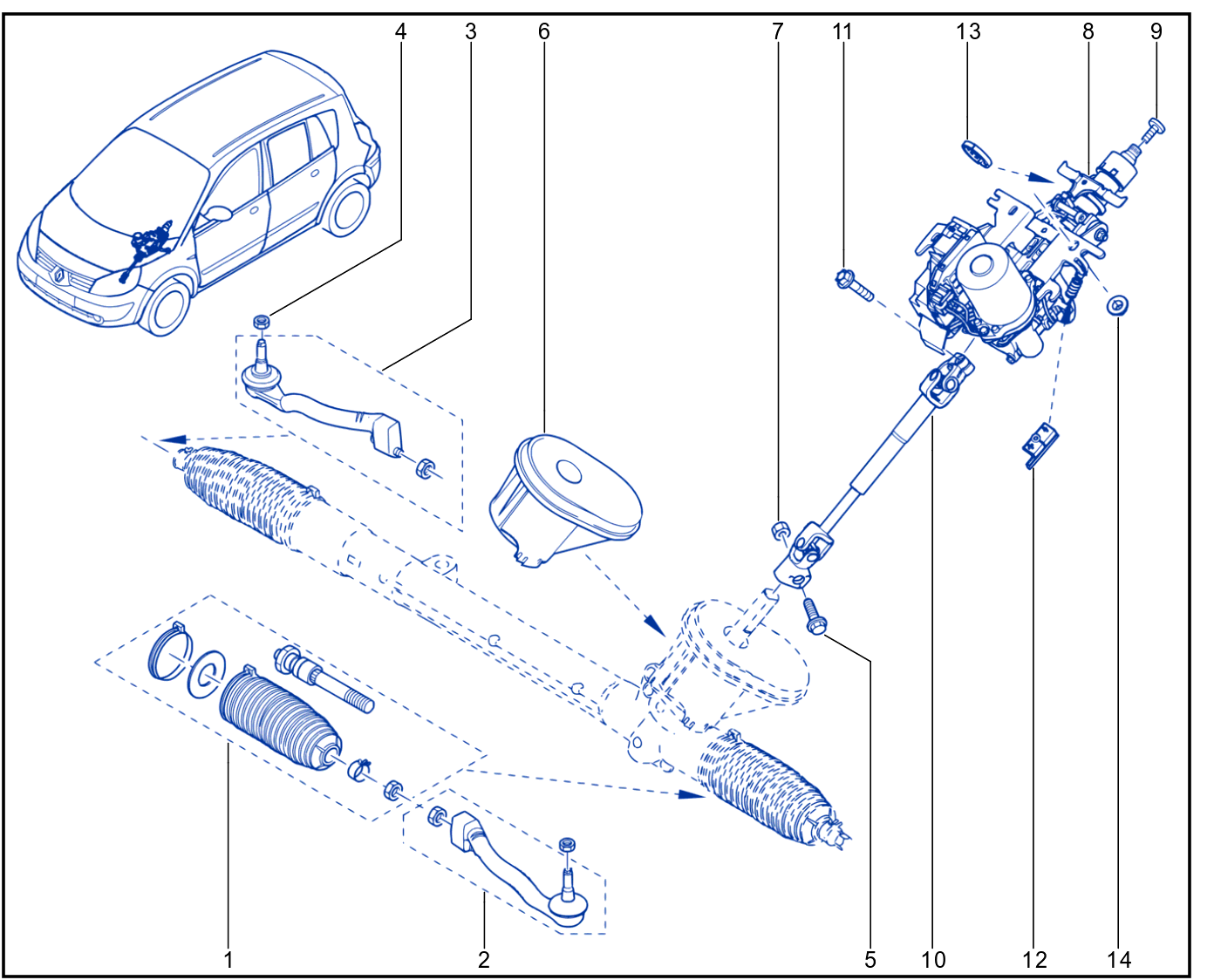 Steering Column - 01023057